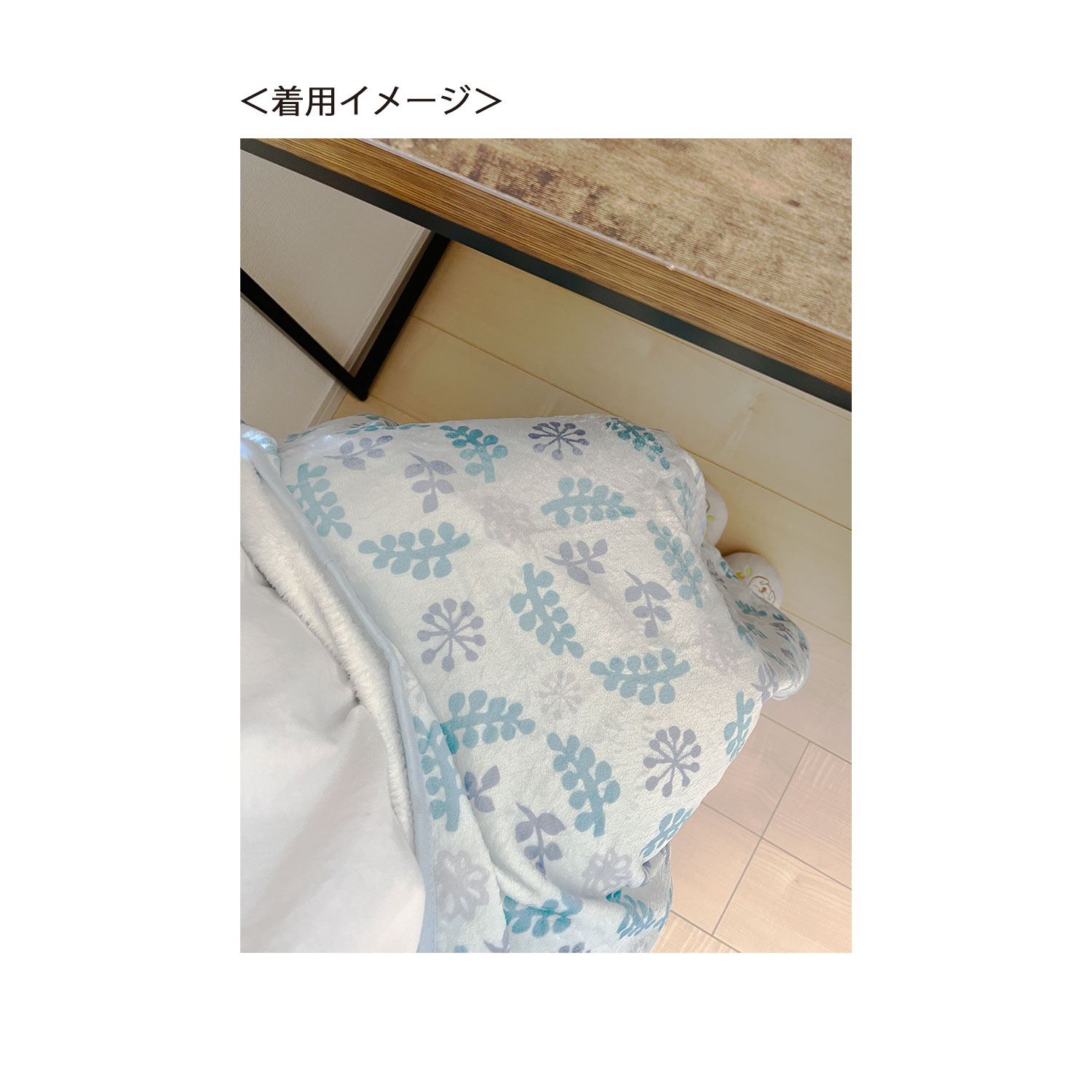 [公式]MOOMIN ムーミン ブランケット イン クッション ／ムーミン リーフ