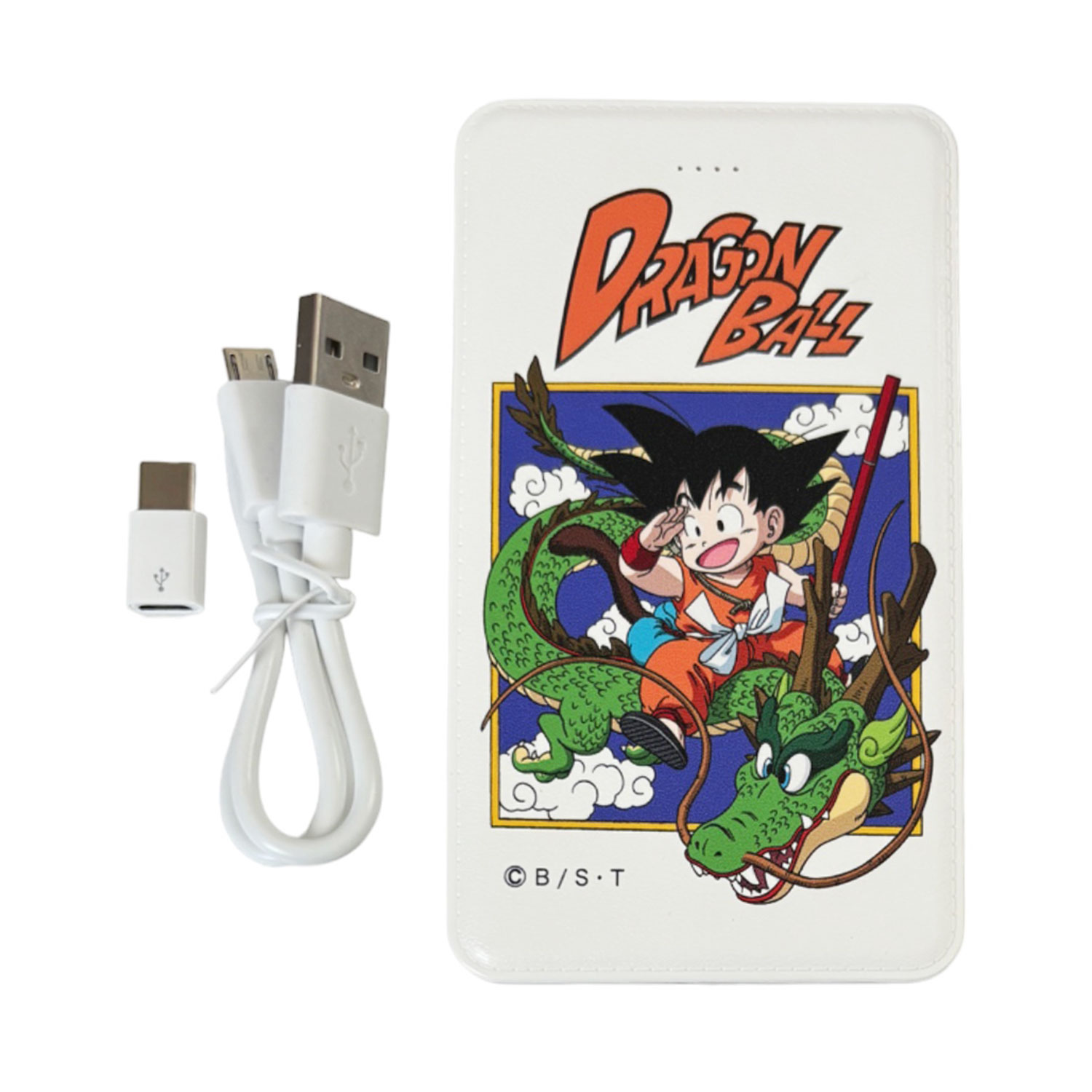 公式　メーカー直営　モバイルバッテリー 　『ドラゴンボール』　悟空と龍