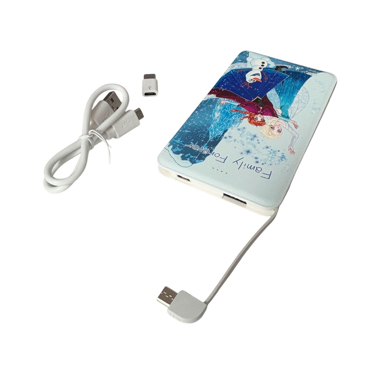 [公式]ディズニー フローズン アート コレクション BY 中川翔子／モバイルバッテリー  エルサ アナ オラフ 