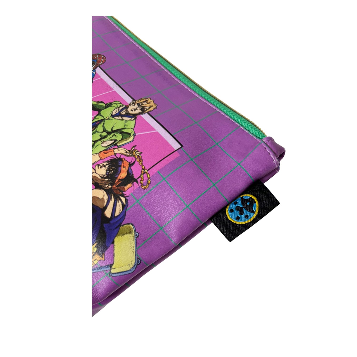 [公式] メーカー直営 ジョジョの奇妙な冒険 黄金の風 舟形合皮ポーチ ブチャラティチーム