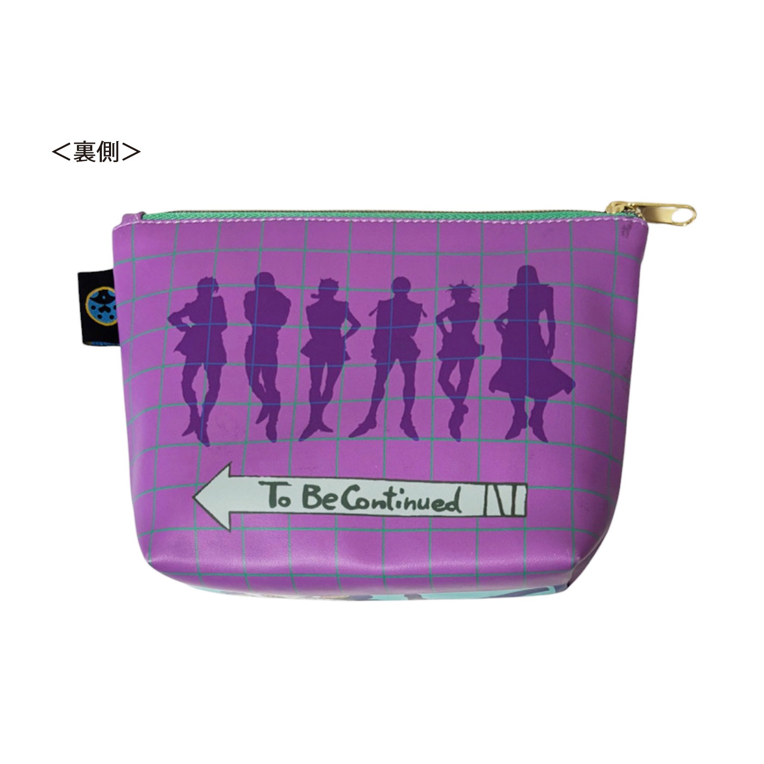 [公式] メーカー直営 ジョジョの奇妙な冒険 黄金の風 舟形合皮ポーチ ブチャラティチーム