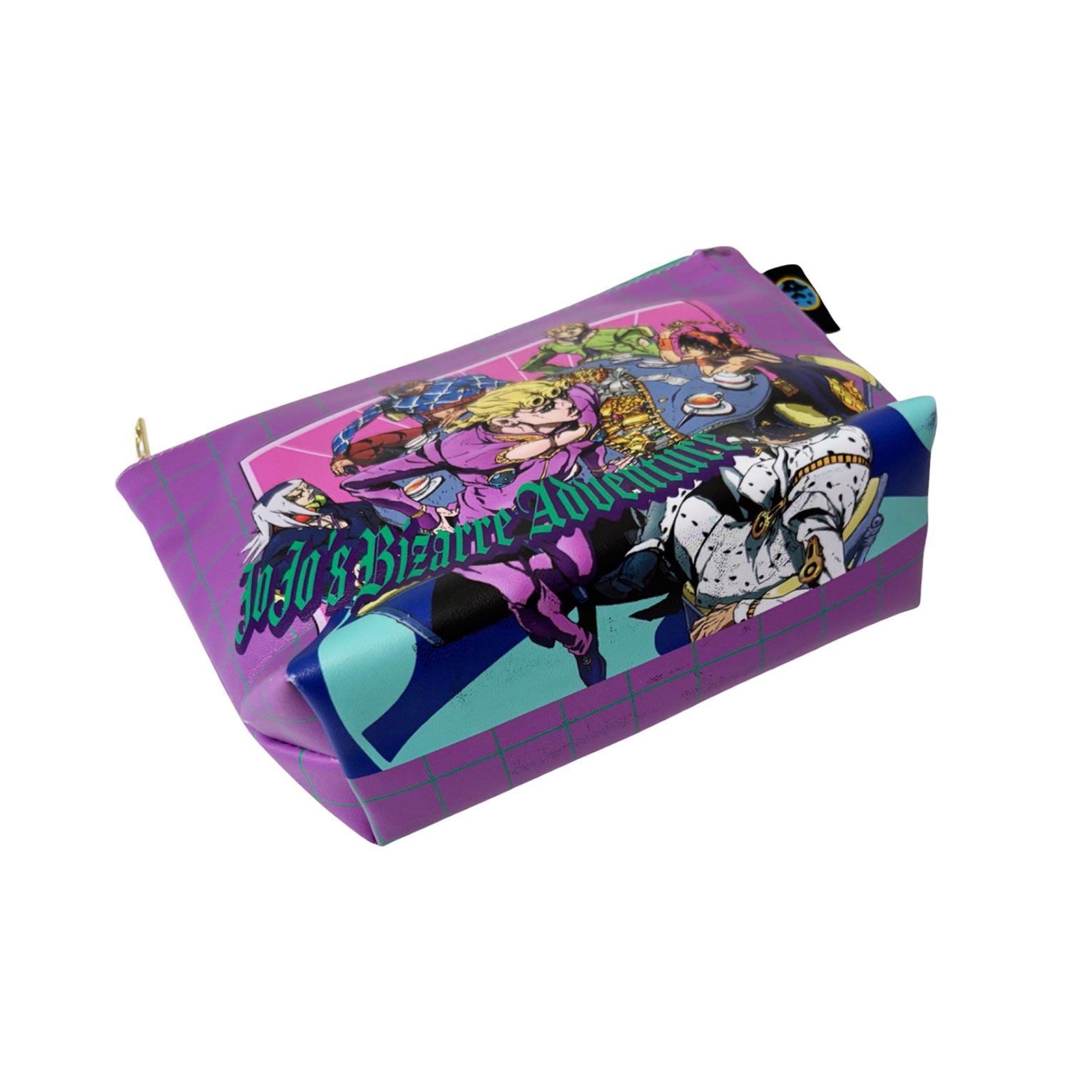 [公式] メーカー直営 ジョジョの奇妙な冒険 黄金の風 舟形合皮ポーチ ブチャラティチーム