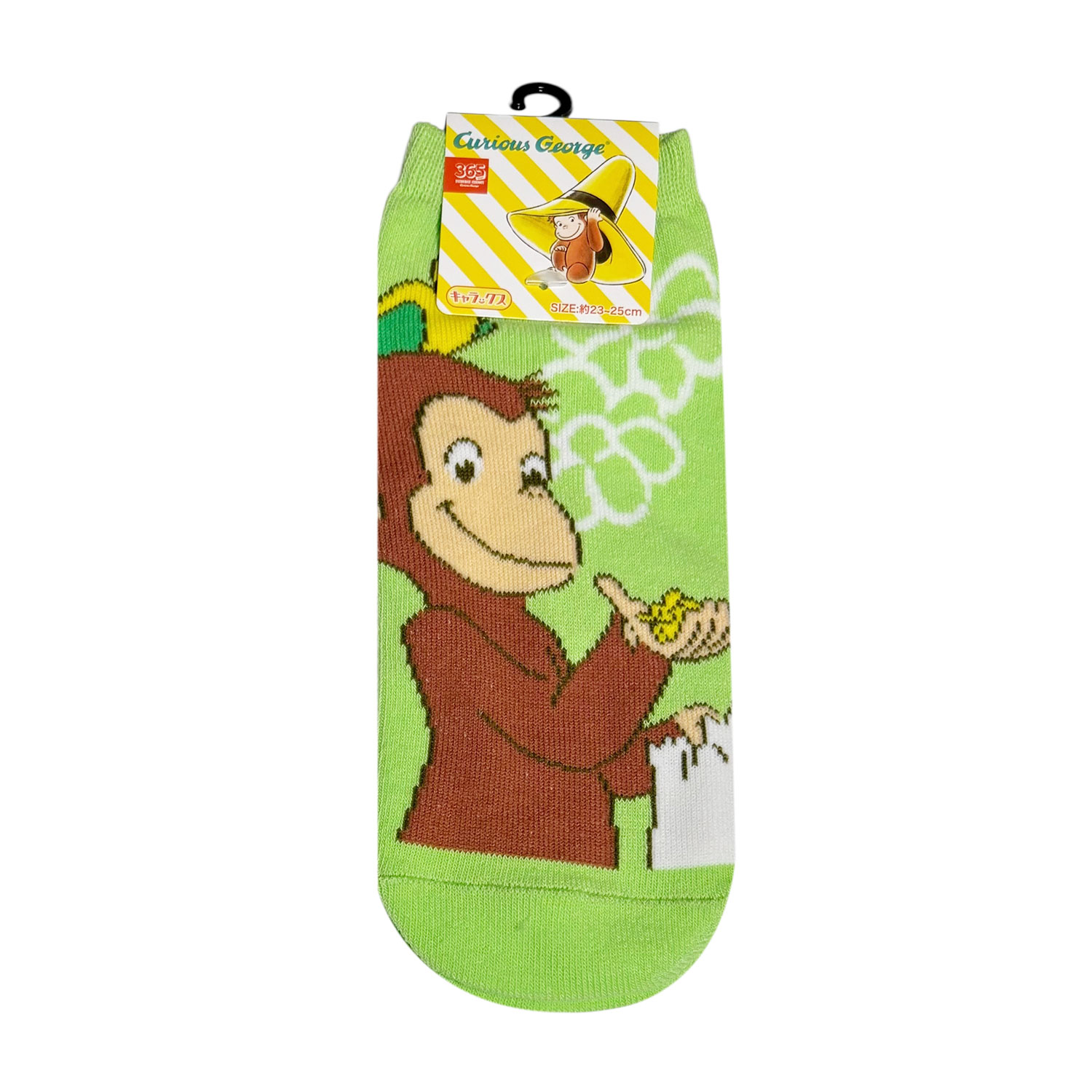 [公式] メーカー直営 おさるのジョージ キャラックス（レディース靴下）小鳥
