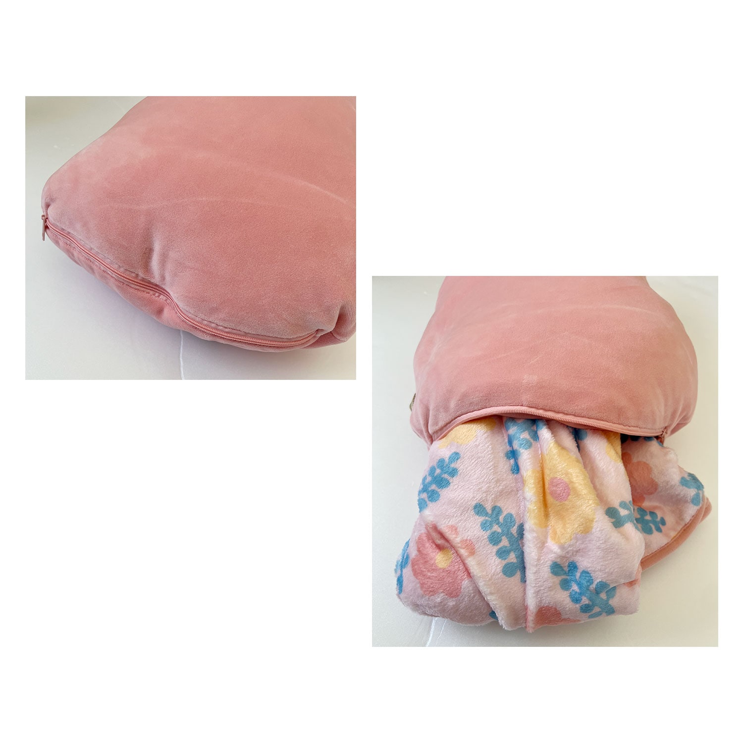 [公式] MOOMIN ムーミン ブランケット イン クッション ／リトルミイ フラワー