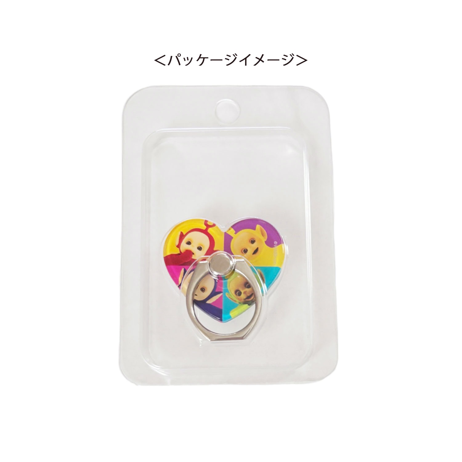 [公式] テレタビーズ スマートフォンリング　ハート