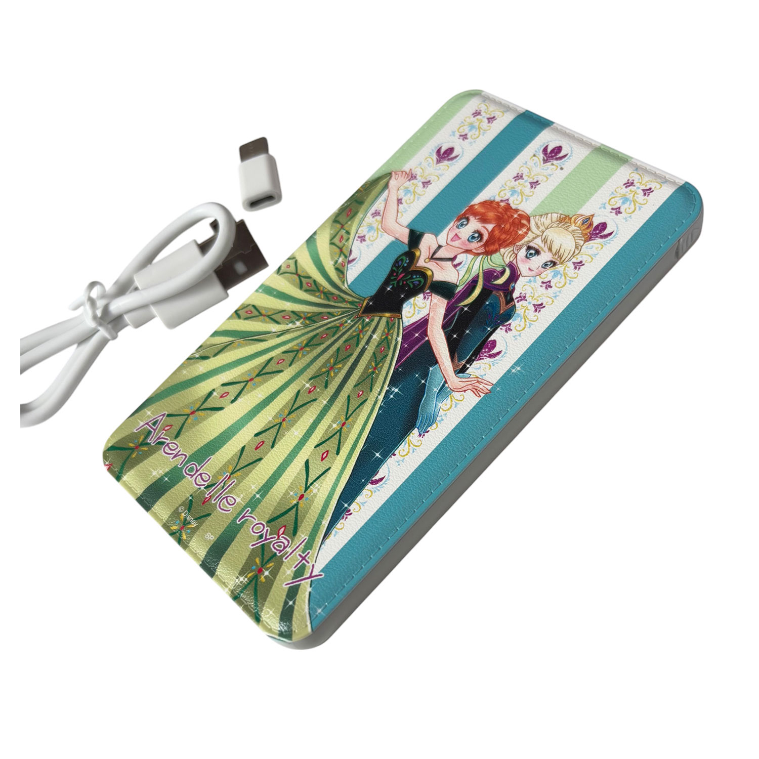 [公式]ディズニー フローズン アート コレクション BY 中川翔子／モバイルバッテリー  戴冠式