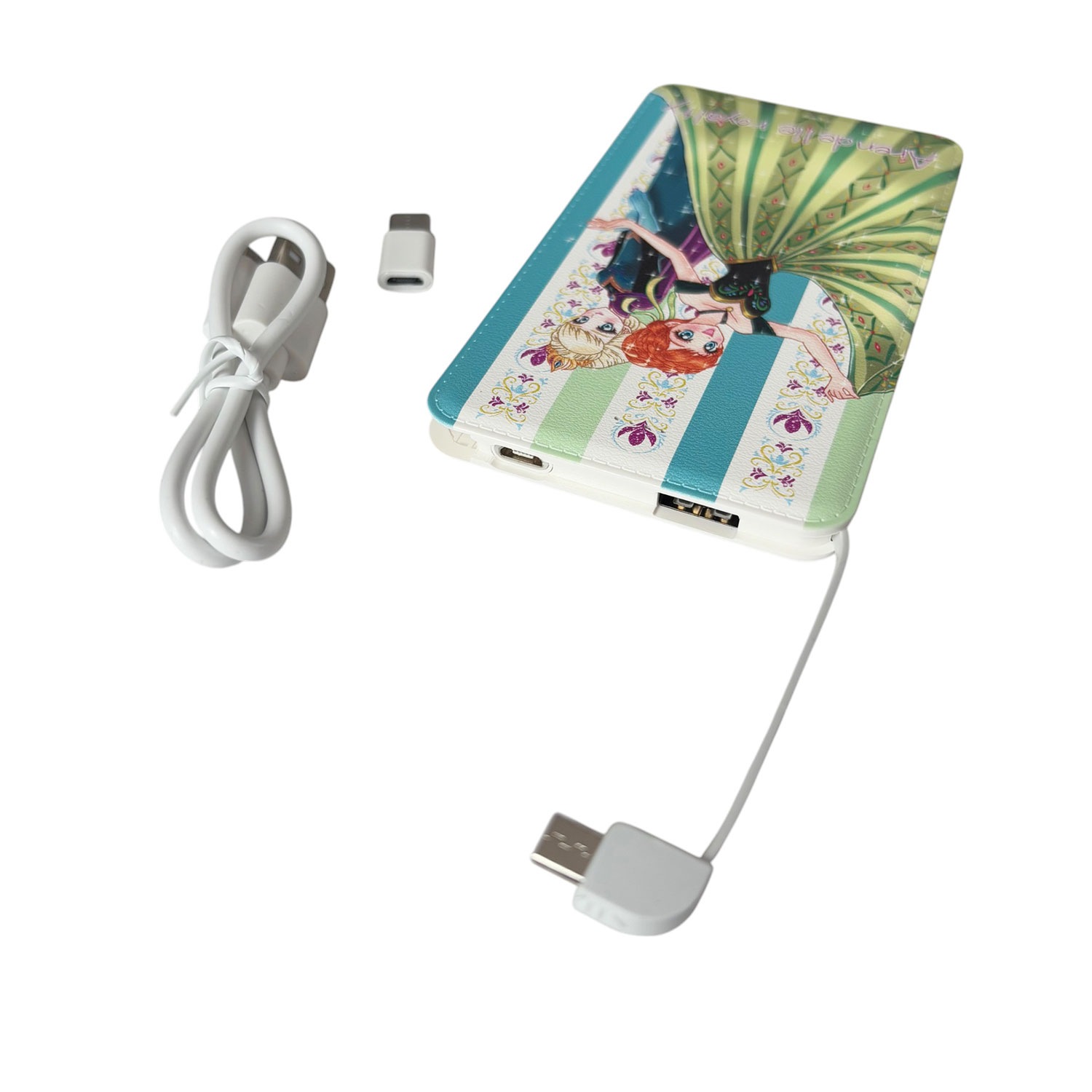 [公式]ディズニー フローズン アート コレクション BY 中川翔子／モバイルバッテリー  戴冠式