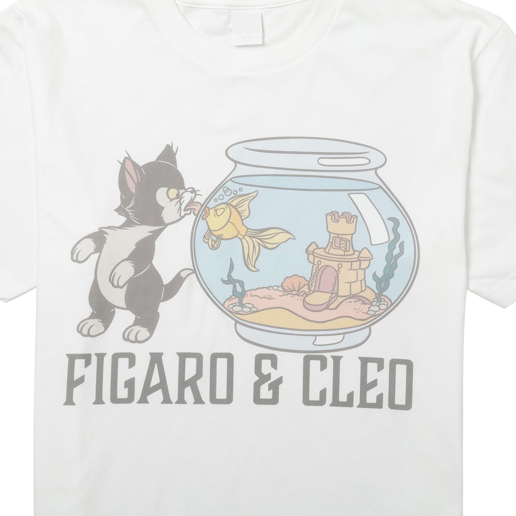 【NOSTALGICA 100シリーズ】 ノスタルジカ ディズニーＴシャツ フィガロ＆クレオ