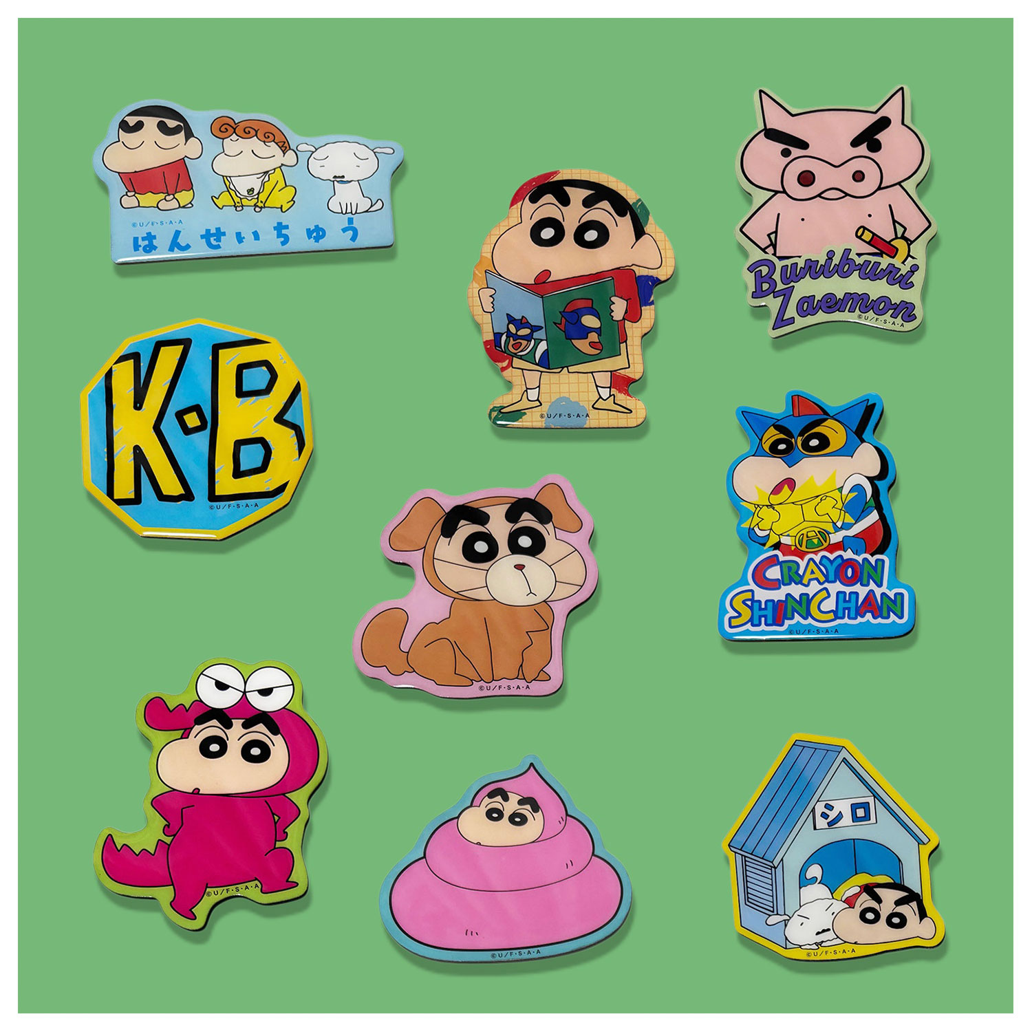 公式] メーカー直営 クレヨンしんちゃん キャラクタービッグマグネット