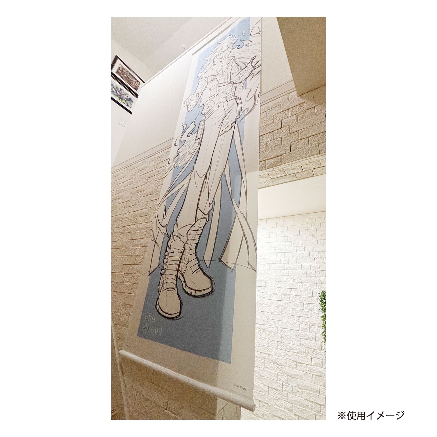 ツイステ イデア・シュラウド 等身大タペストリー 中古】タペストリー イデア・シュラウド 等身大タペストリー