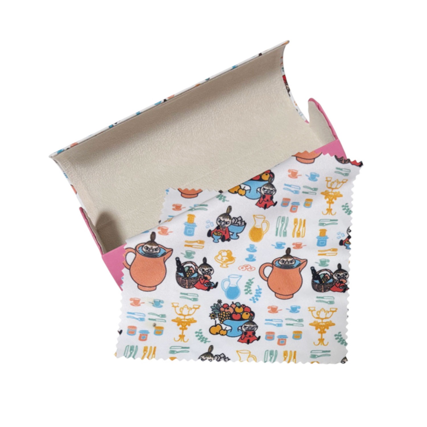 [公式] メーカー直営 ムーミン メガネケース リトルミイ ティータイム