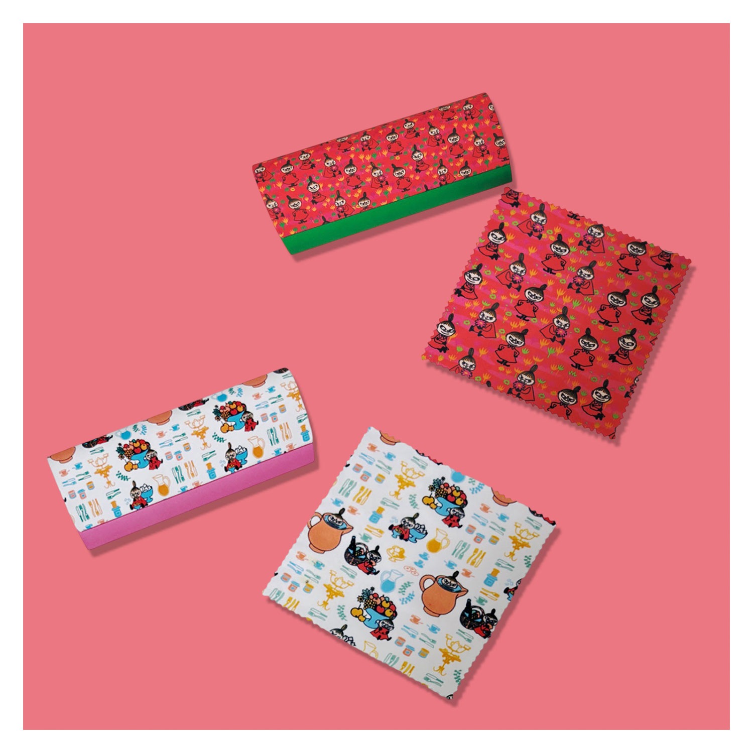 [公式] メーカー直営 ムーミン メガネケース リトルミイ ティータイム