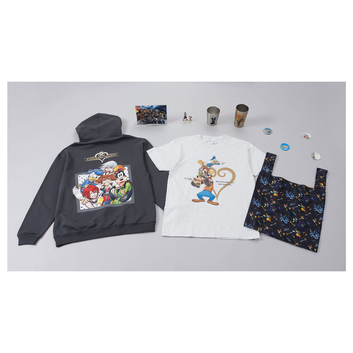 【予約】1月下旬発送予定　[公式] メーカー直営 ディズニー キングダム ハーツ ミニタオル ／ステンドグラス