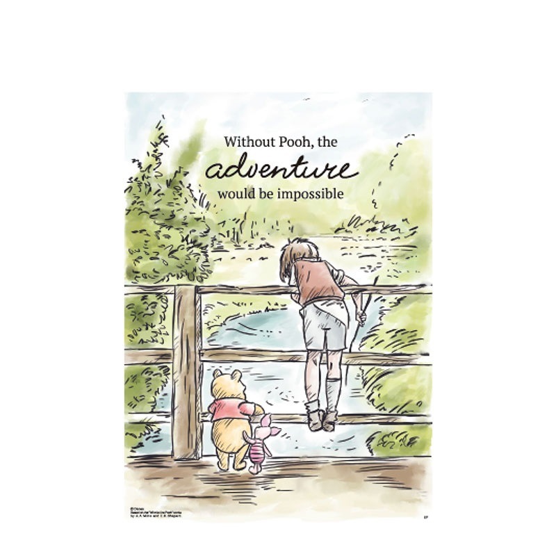 ディズニー ポスターステッカー プーアドベンチャー | キャラクター