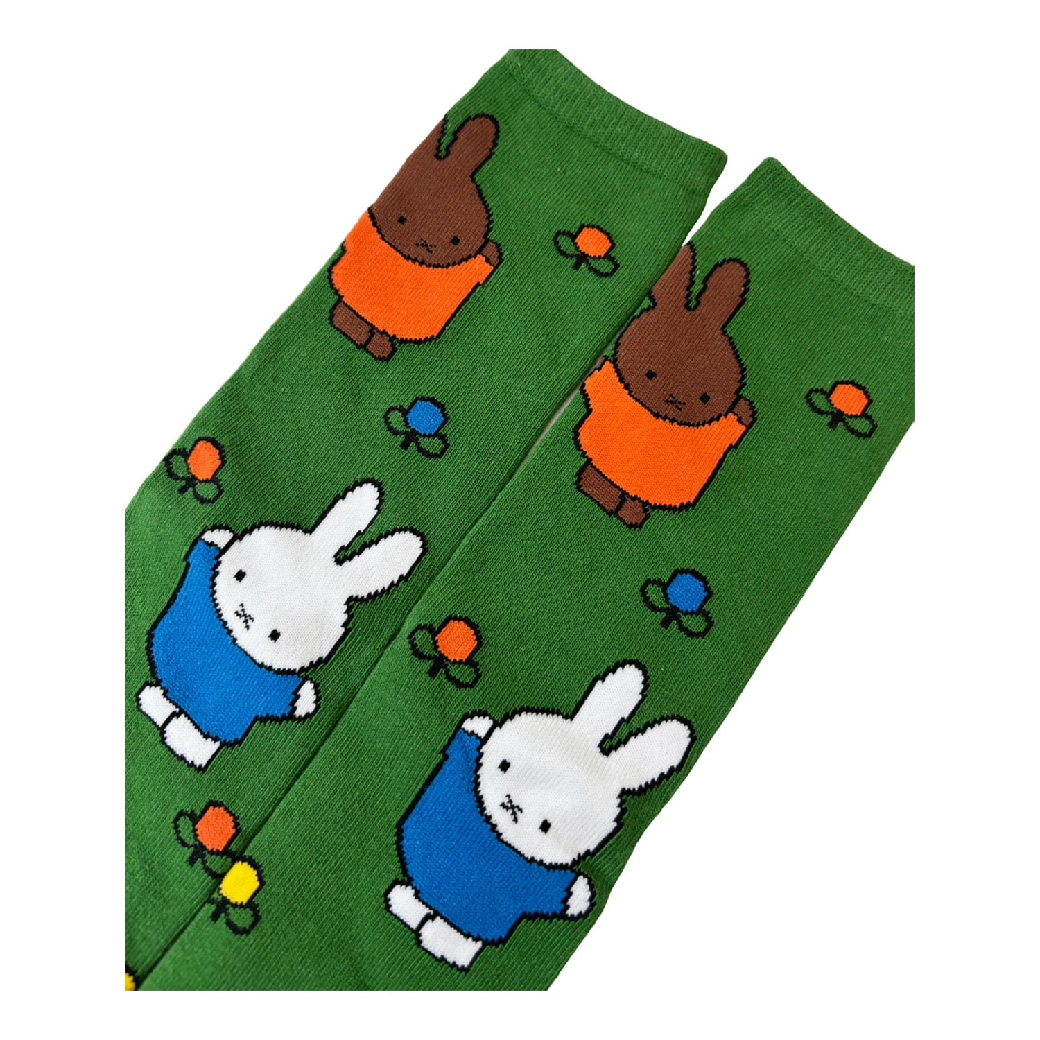 Dick Bruna ミッフィー ミドルハイソックス おそと