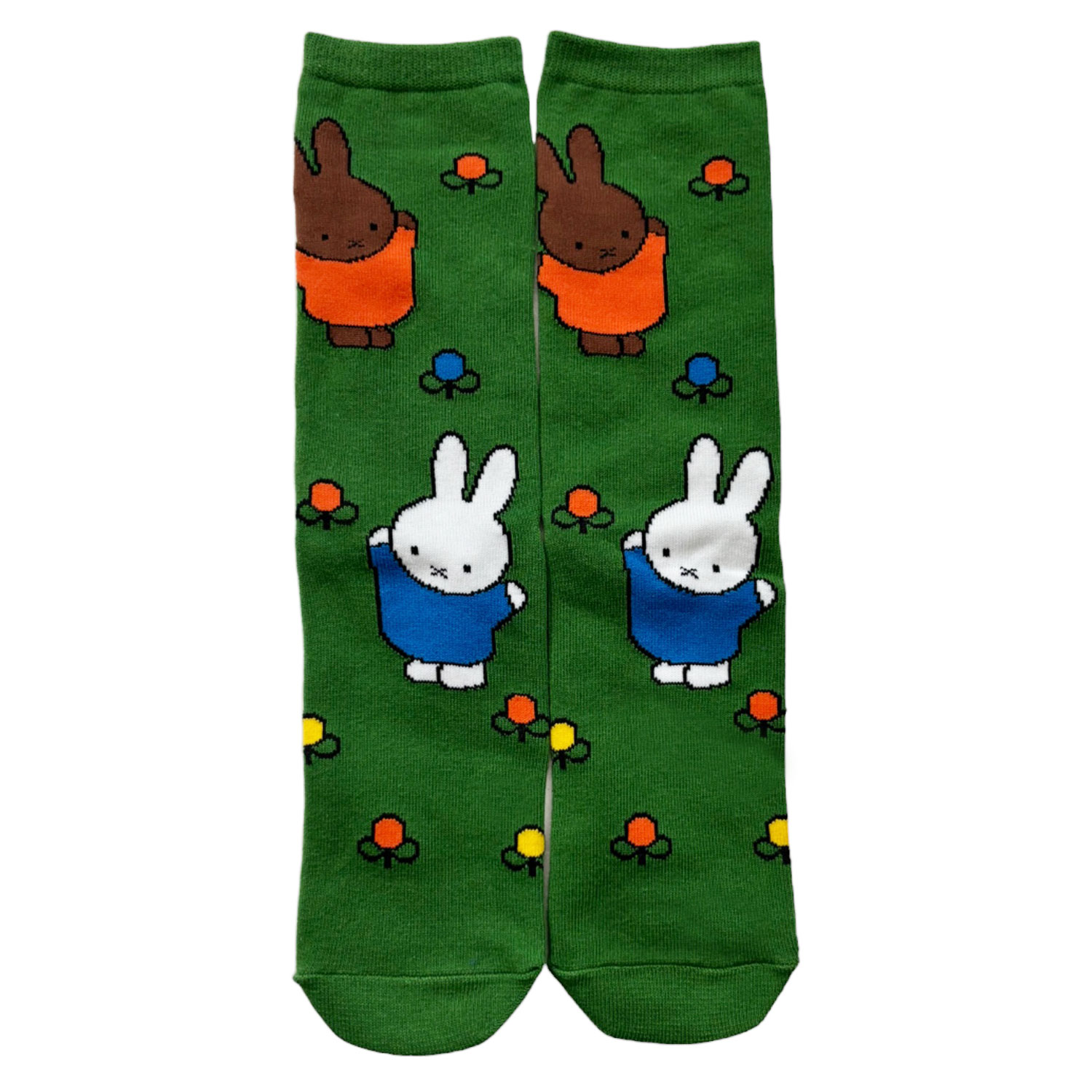 Dick Bruna ミッフィー ミドルハイソックス おそと