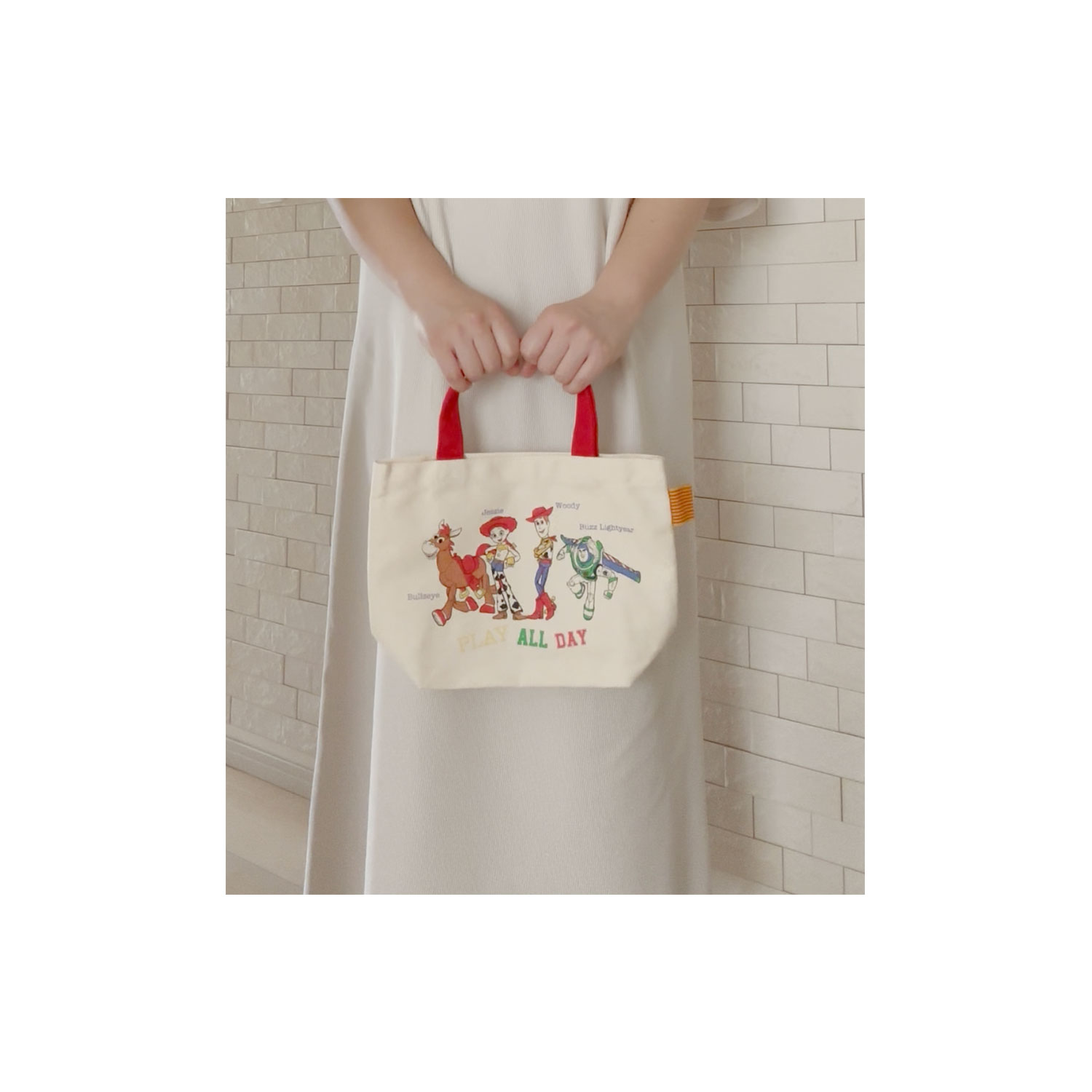 [公式] メーカー直営 トイ・ストーリー カラーマチ付きバッグ オールスター