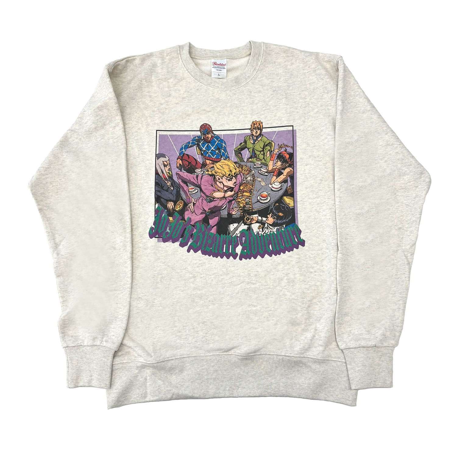 [公式] メーカー直営 ジョジョの奇妙な冒険 黄金の風 スウェット ブチャラティチーム Lサイズ