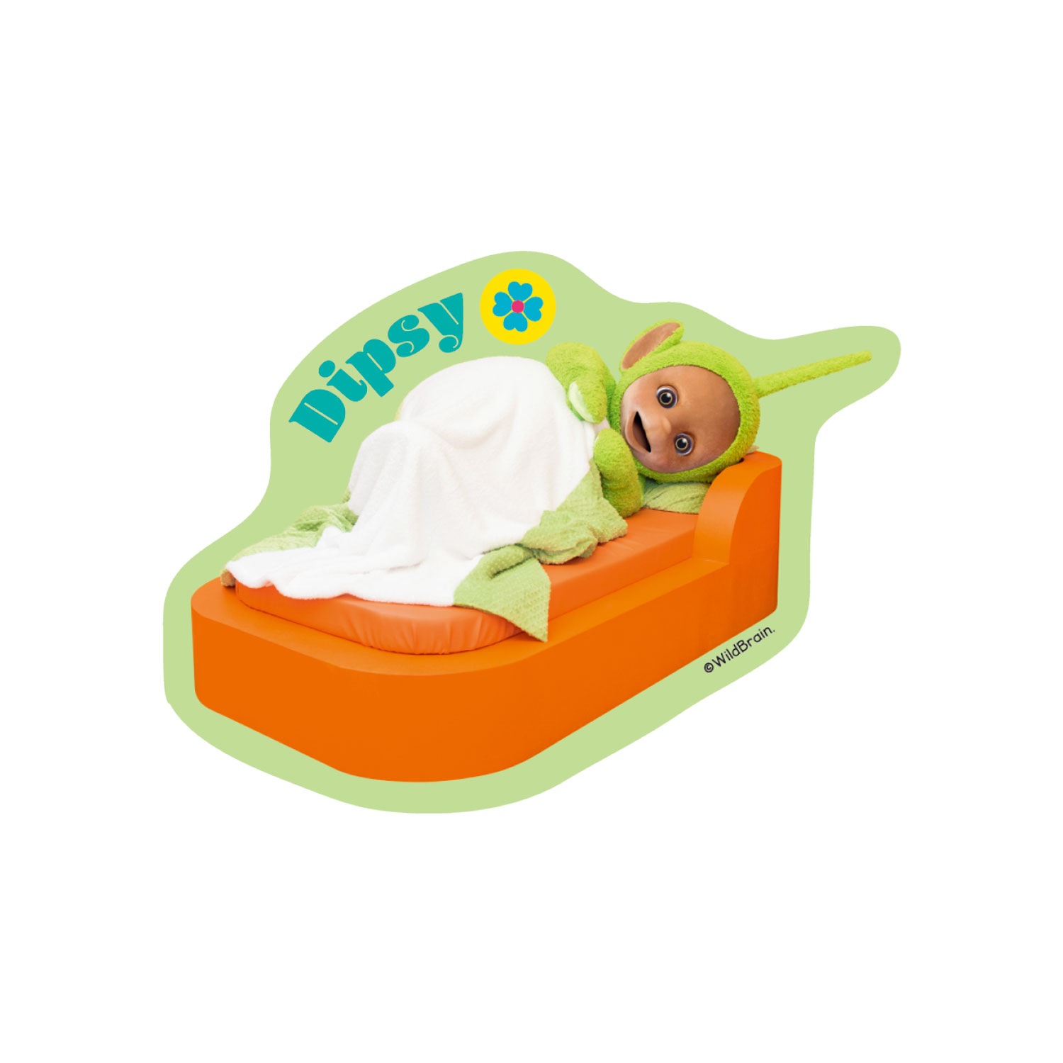 [公式] メーカー直営 テレタビーズ キャラクターステッカー ディプシー おやすみ