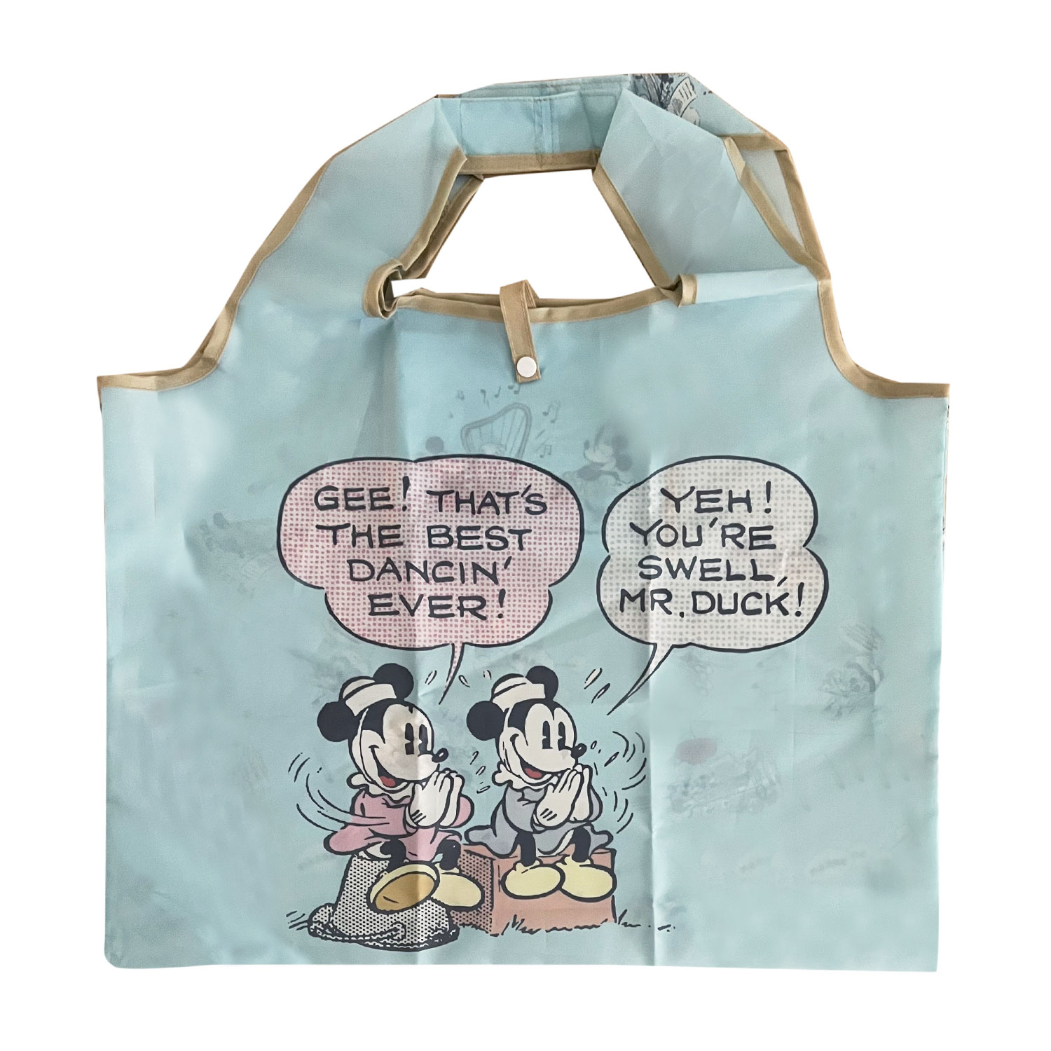 公式]ディズニー エコバッグ くるくるショッピングバッグ ミッキー