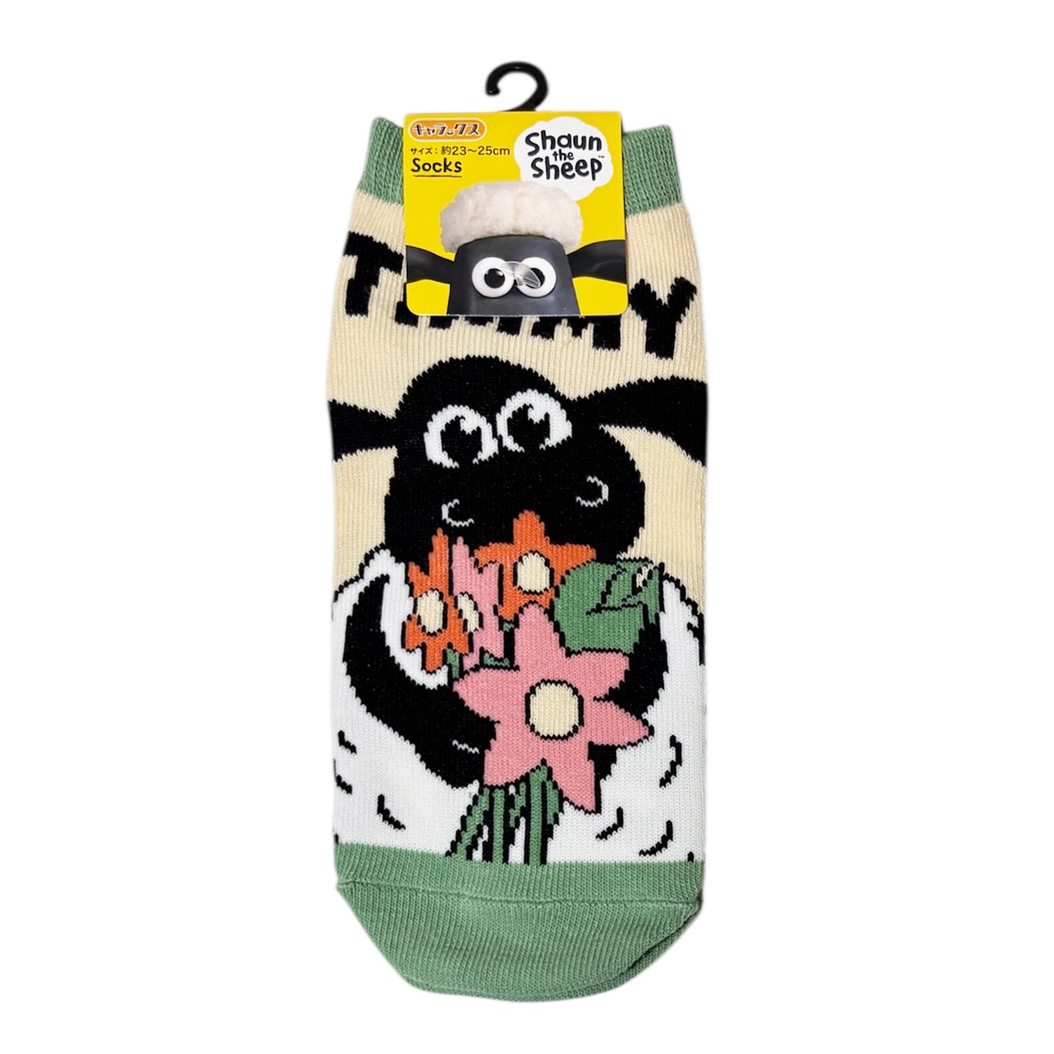 [公式] メーカー直営 ひつじのショーン キャラックス（レディース靴下）ティミー 花束