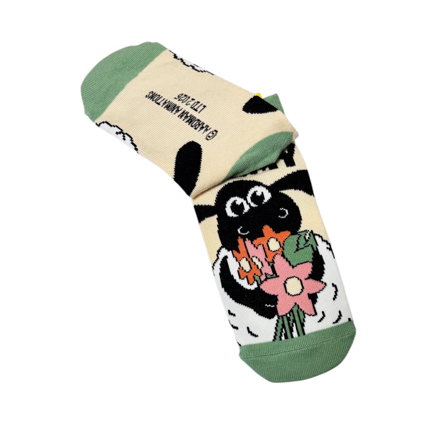 [公式] メーカー直営 ひつじのショーン キャラックス（レディース靴下）ティミー 花束