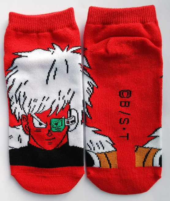 [公式] メーカー直営 ドラゴンボールＺ キャラックス（靴下）フェイス柄 ギニュー特戦隊 ジース 23~25cm
