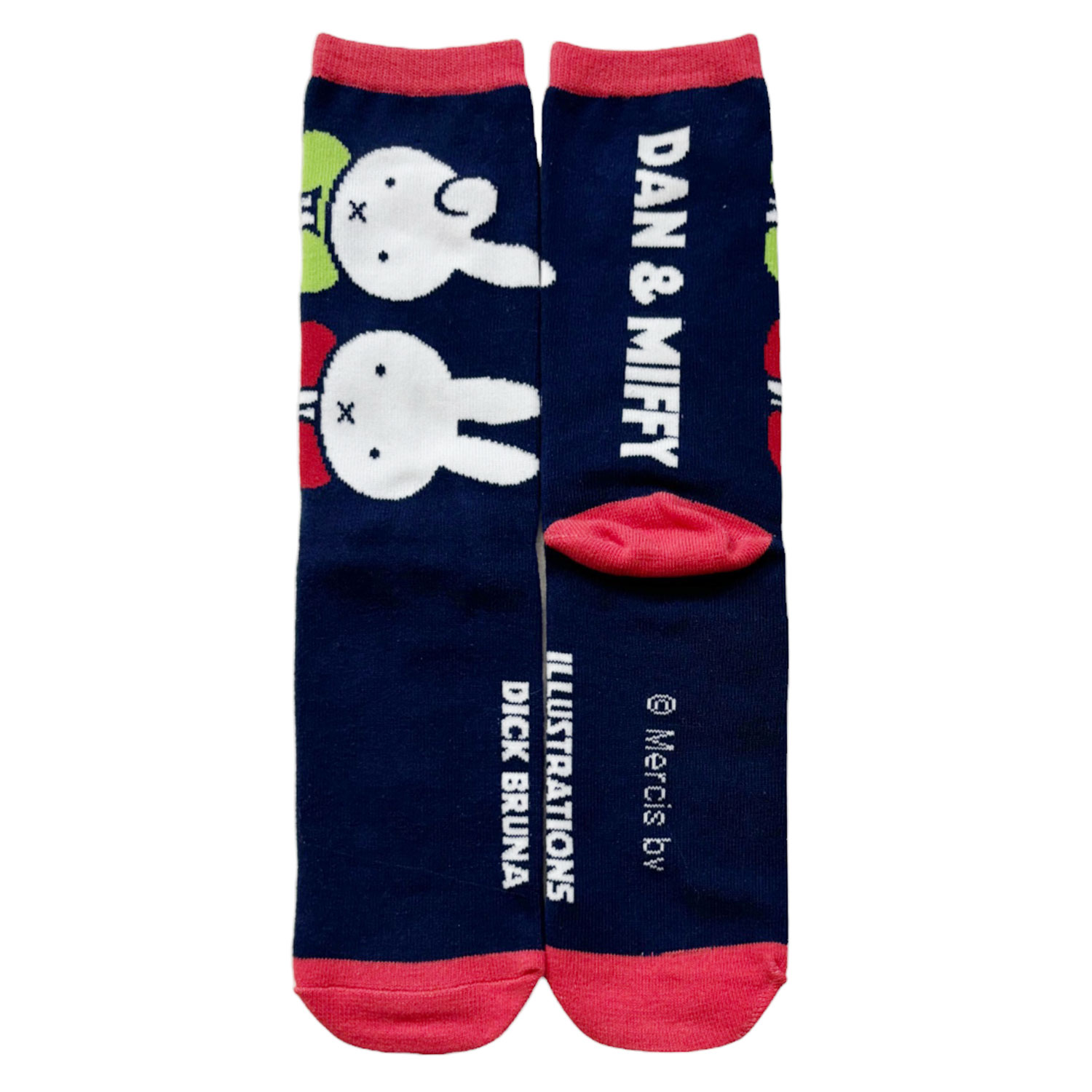 Dick Bruna ミッフィー ミドルハイソックスともだち