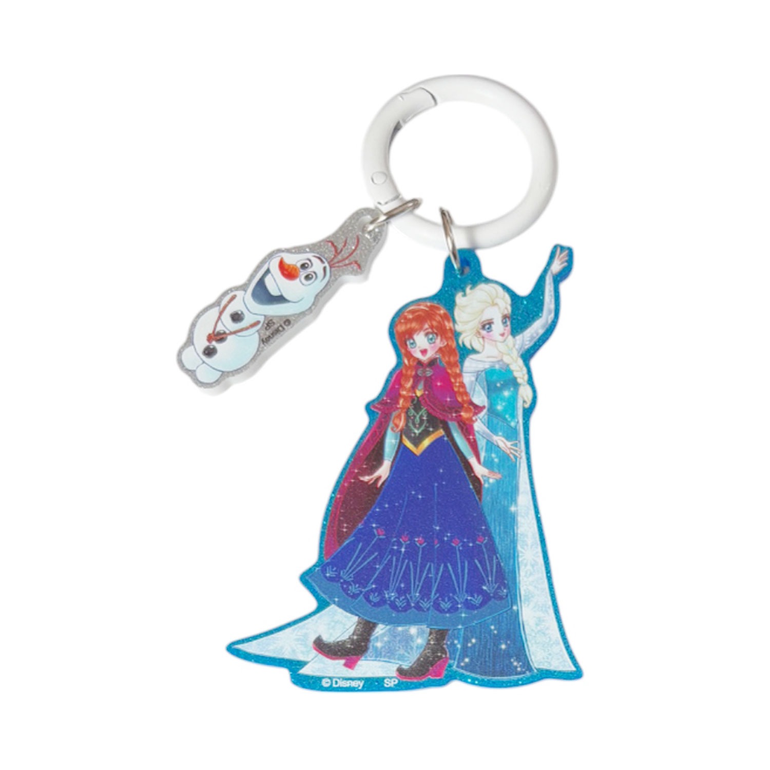 [公式]ディズニー フローズン アート コレクション BY 中川翔子／カラーアクリルキーホルダー エルサ アナ オラフ