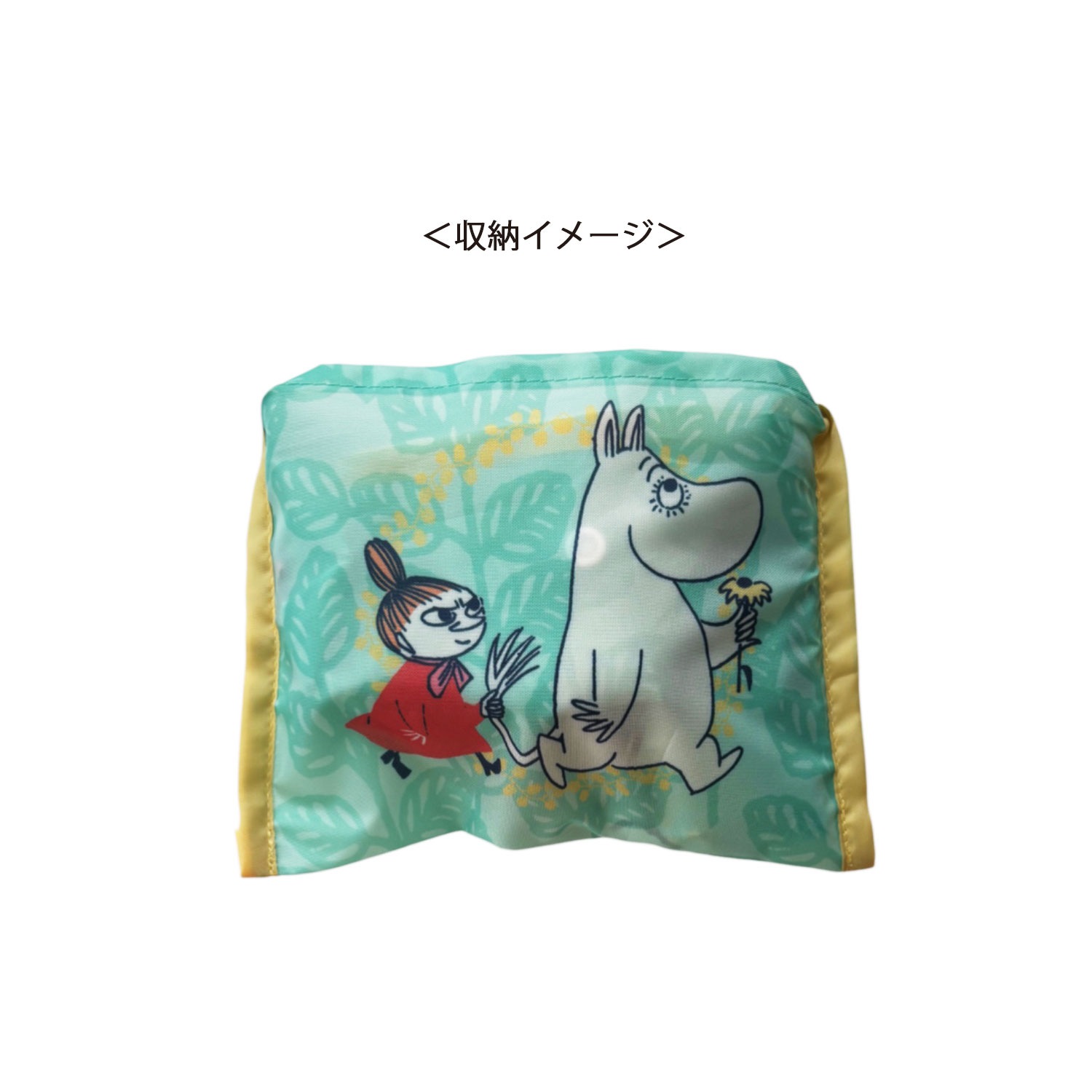[公式] メーカー直営 ムーミン くるくるショッピングバッグ ムーミン＆リトルミイ
