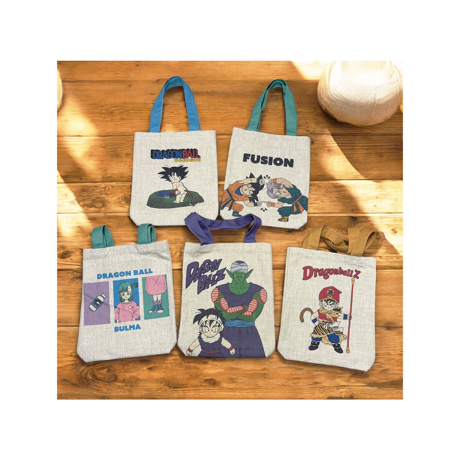 [公式] メーカー直営 ドラゴンボール超 タテ型トート フュージョン