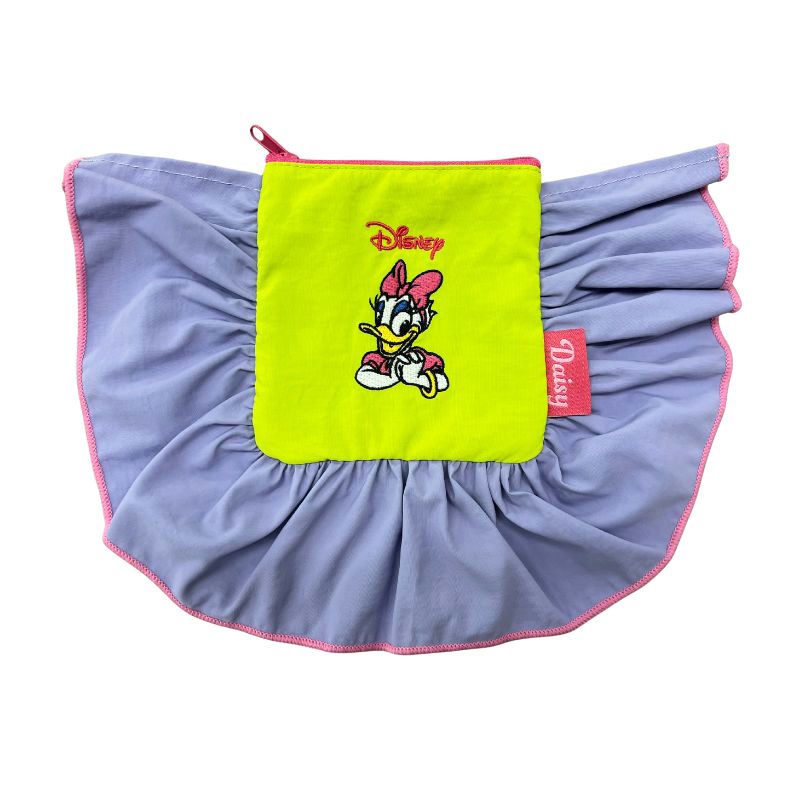 [公式] メーカー直営 ディズニー ノスタルジカ フリルポーチ デイジーダック