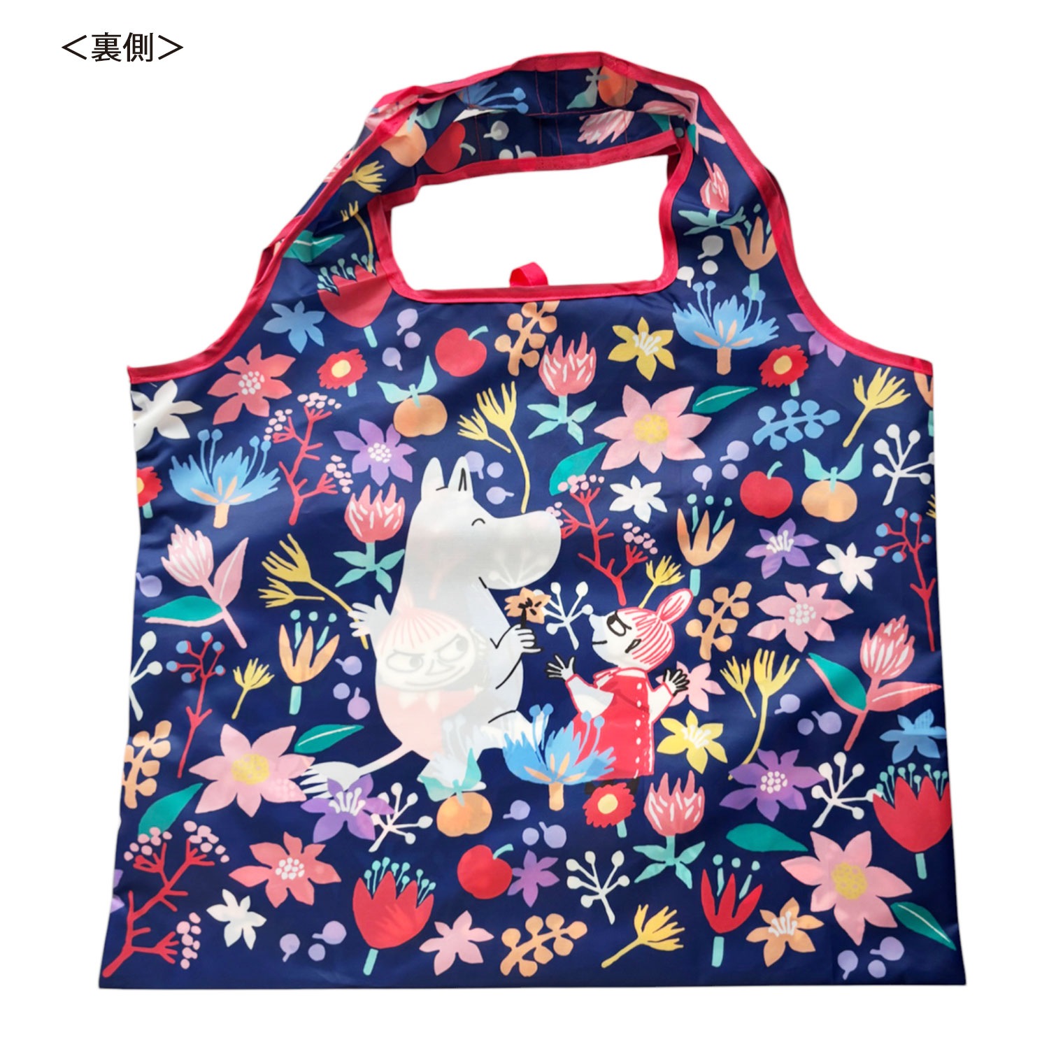 [公式] メーカー直営 ムーミン くるくるショッピングバッグ お花畑