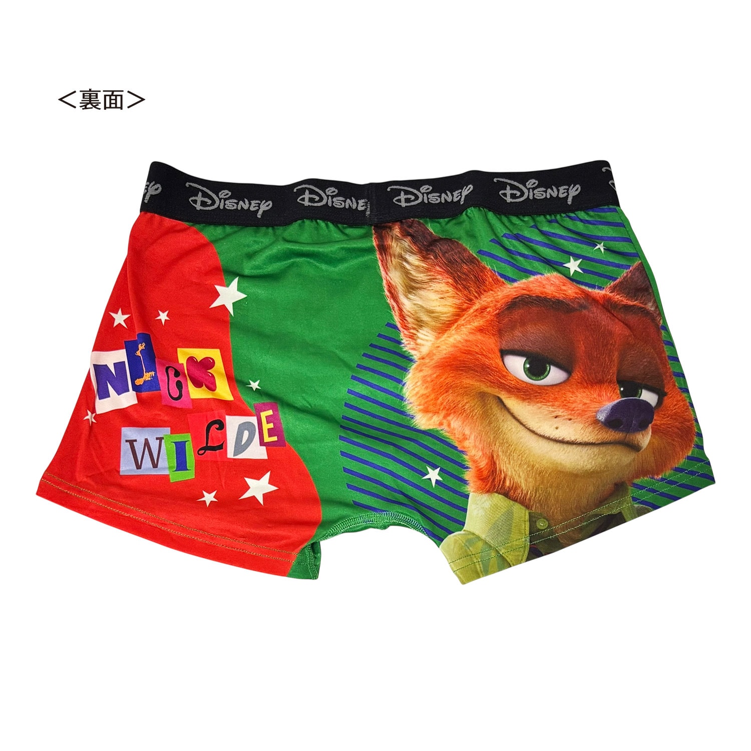 [公式] メーカー直営 ディズニー 転写ボクサーパンツ ズートピア ニック
