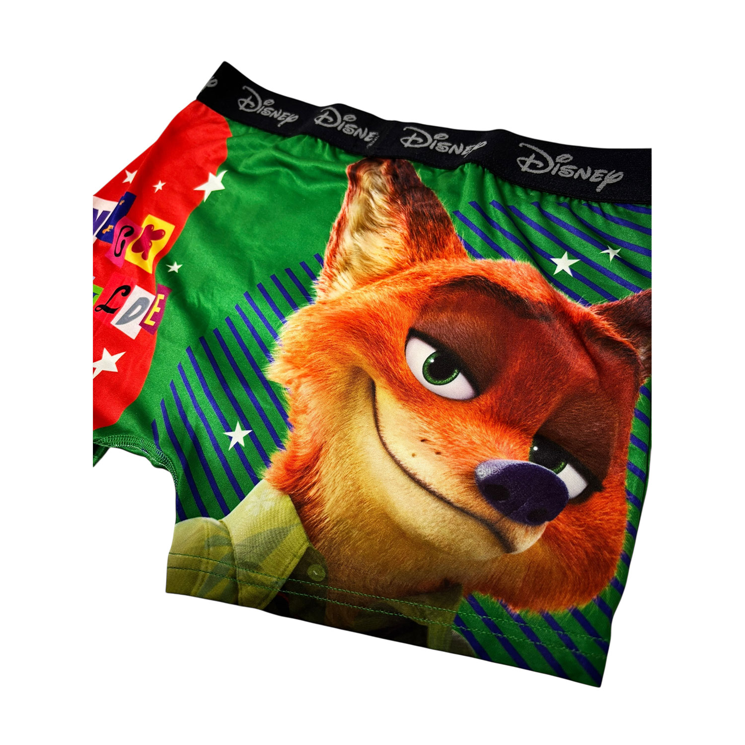 [公式] メーカー直営 ディズニー 転写ボクサーパンツ ズートピア ニック