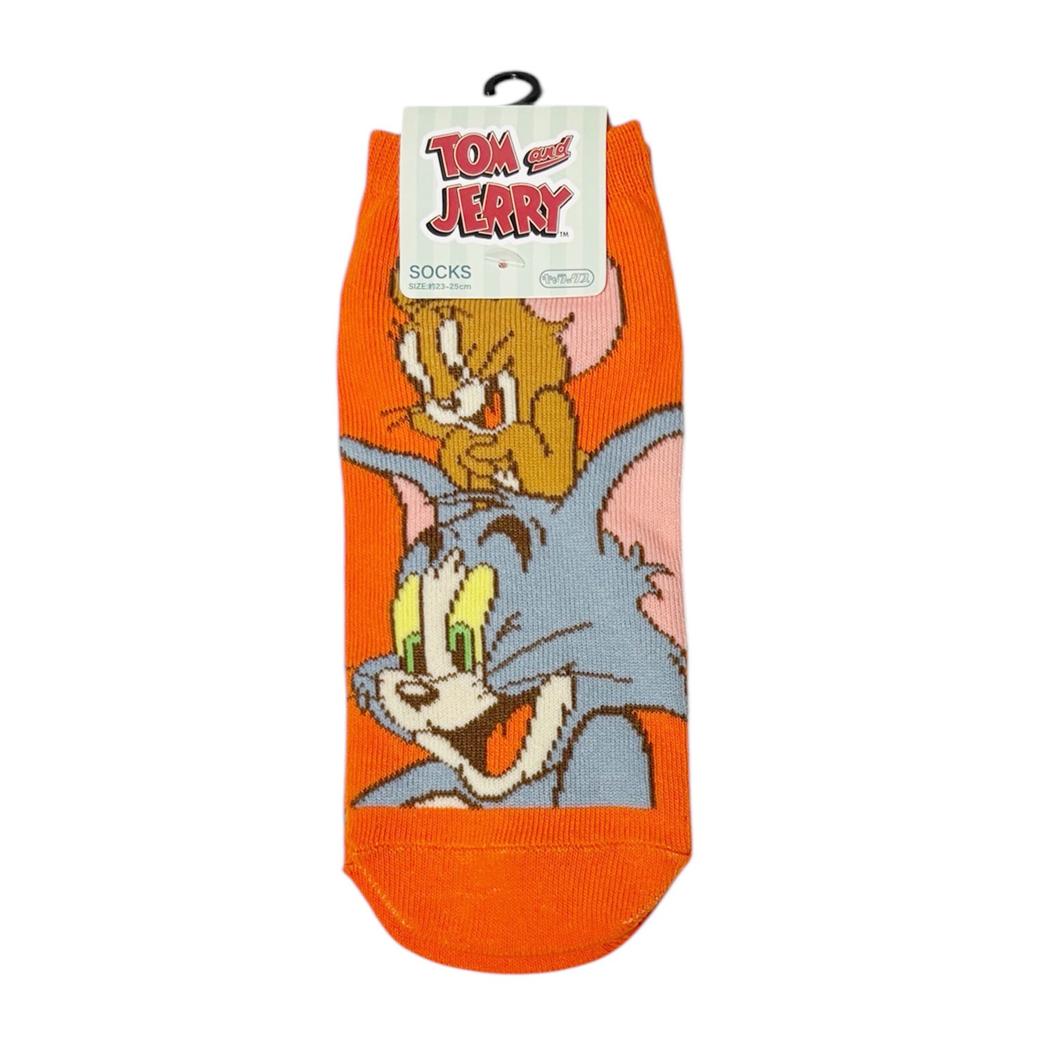 [公式] メーカー直営 トムとジェリー キャラックス（レディース靴下）なかよし オレンジ
