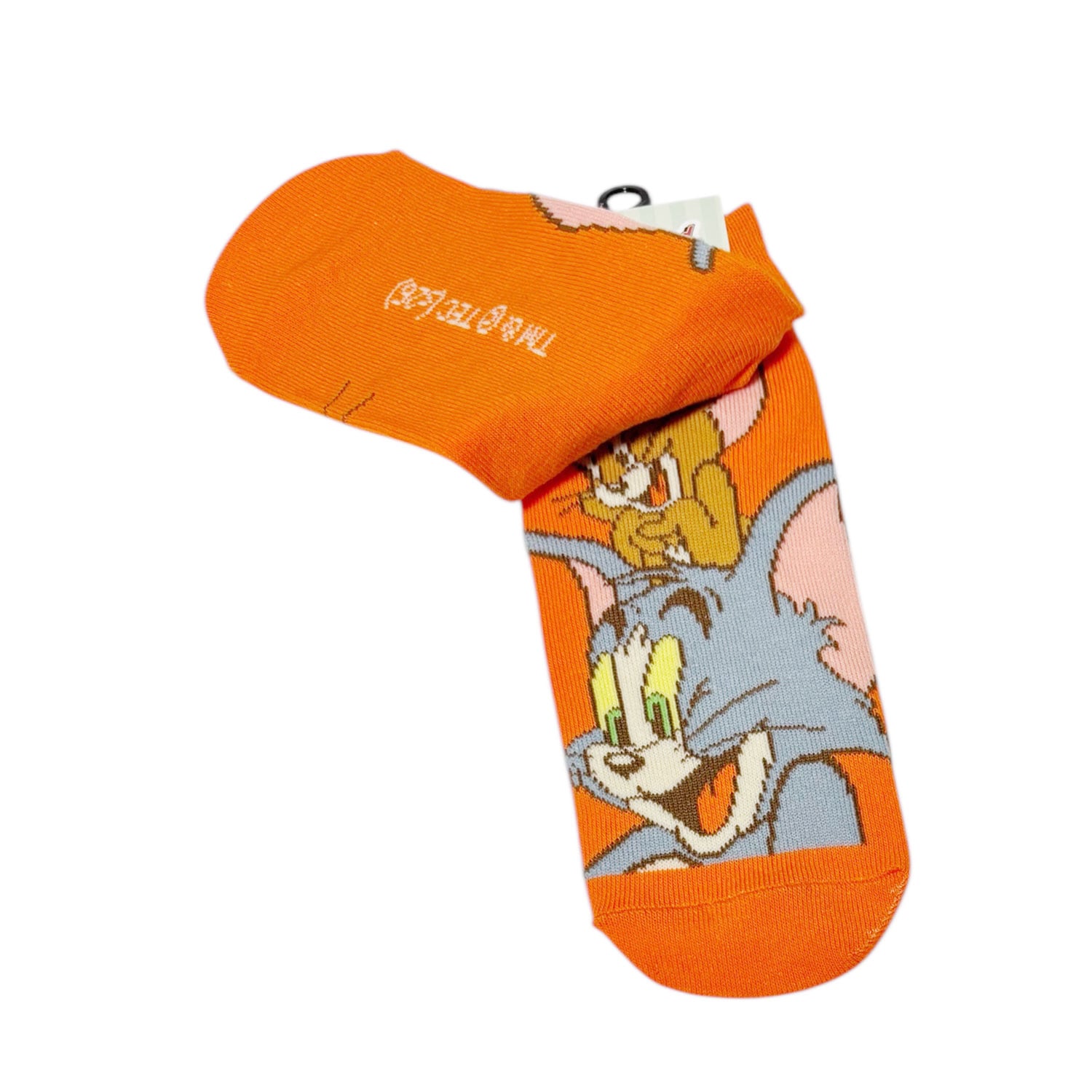 [公式] メーカー直営 トムとジェリー キャラックス（レディース靴下）なかよし オレンジ