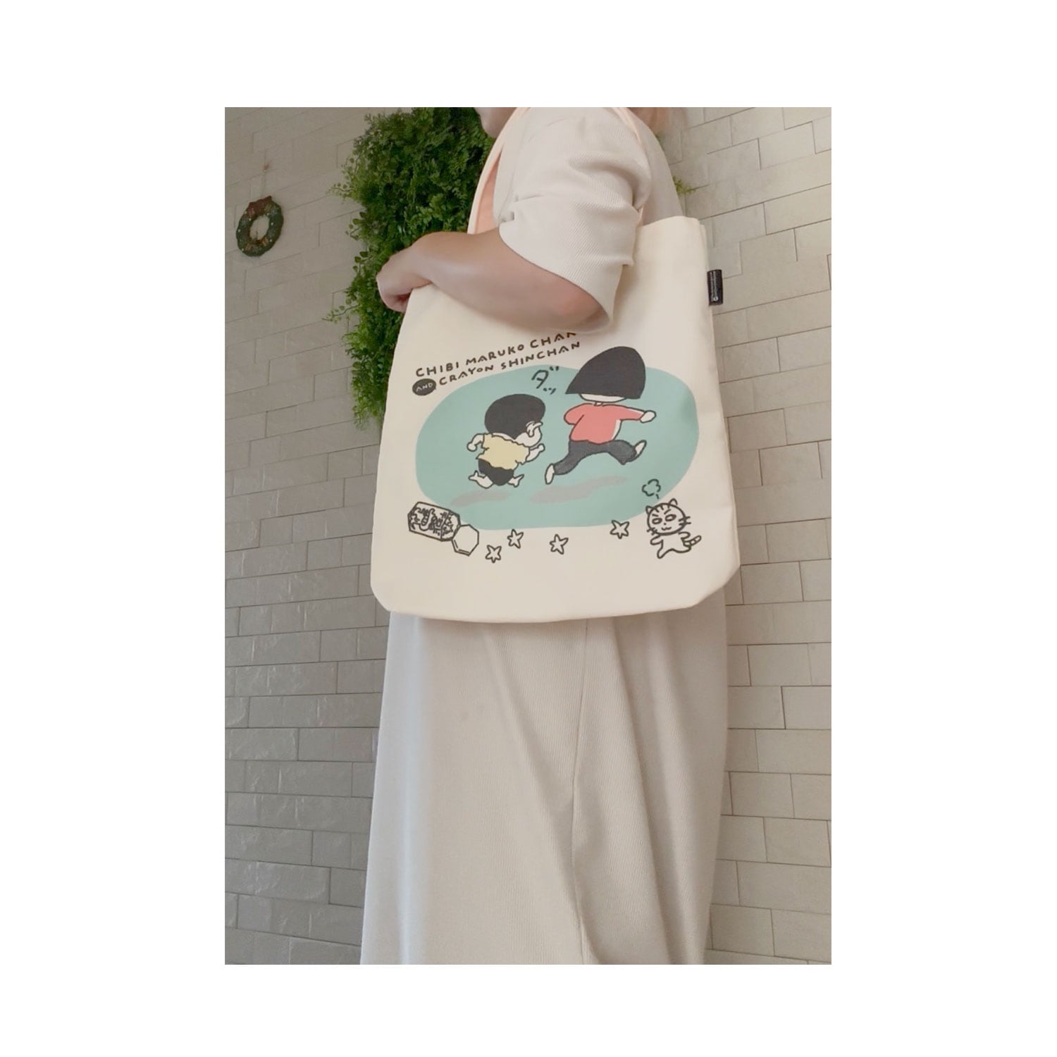 [公式] メーカー直営 ちびまる子ちゃん × クレヨンしんちゃん グッディバッグ ダッ