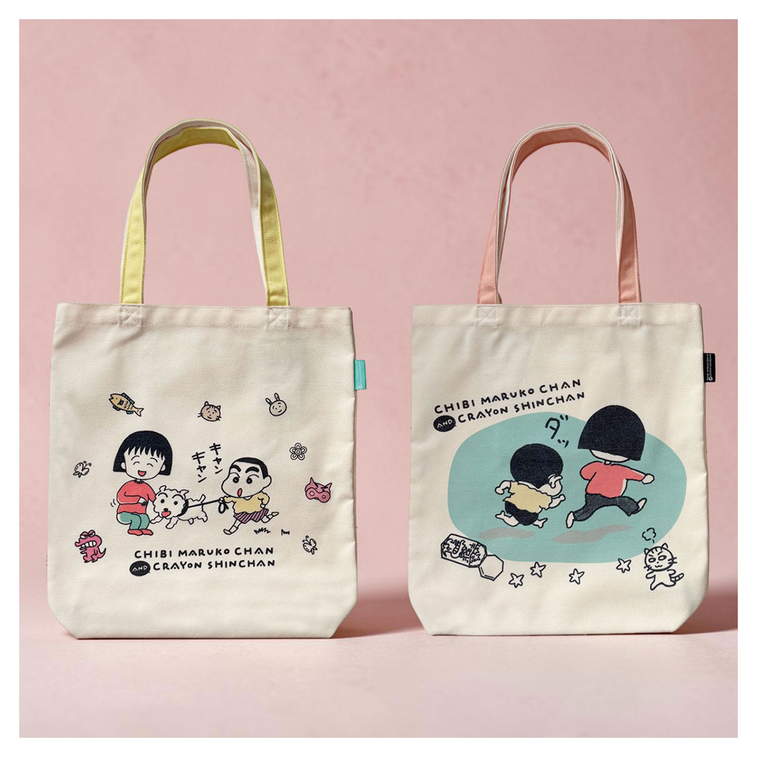 [公式] メーカー直営 ちびまる子ちゃん × クレヨンしんちゃん グッディバッグ ダッ