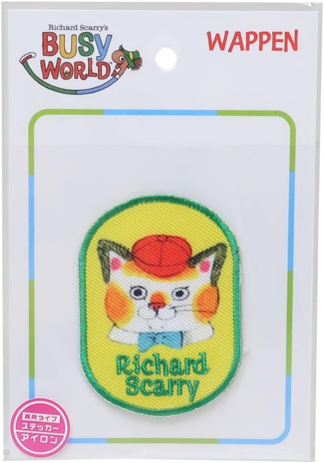 [公式] リチャードスキャリー ワッペン  ねこ