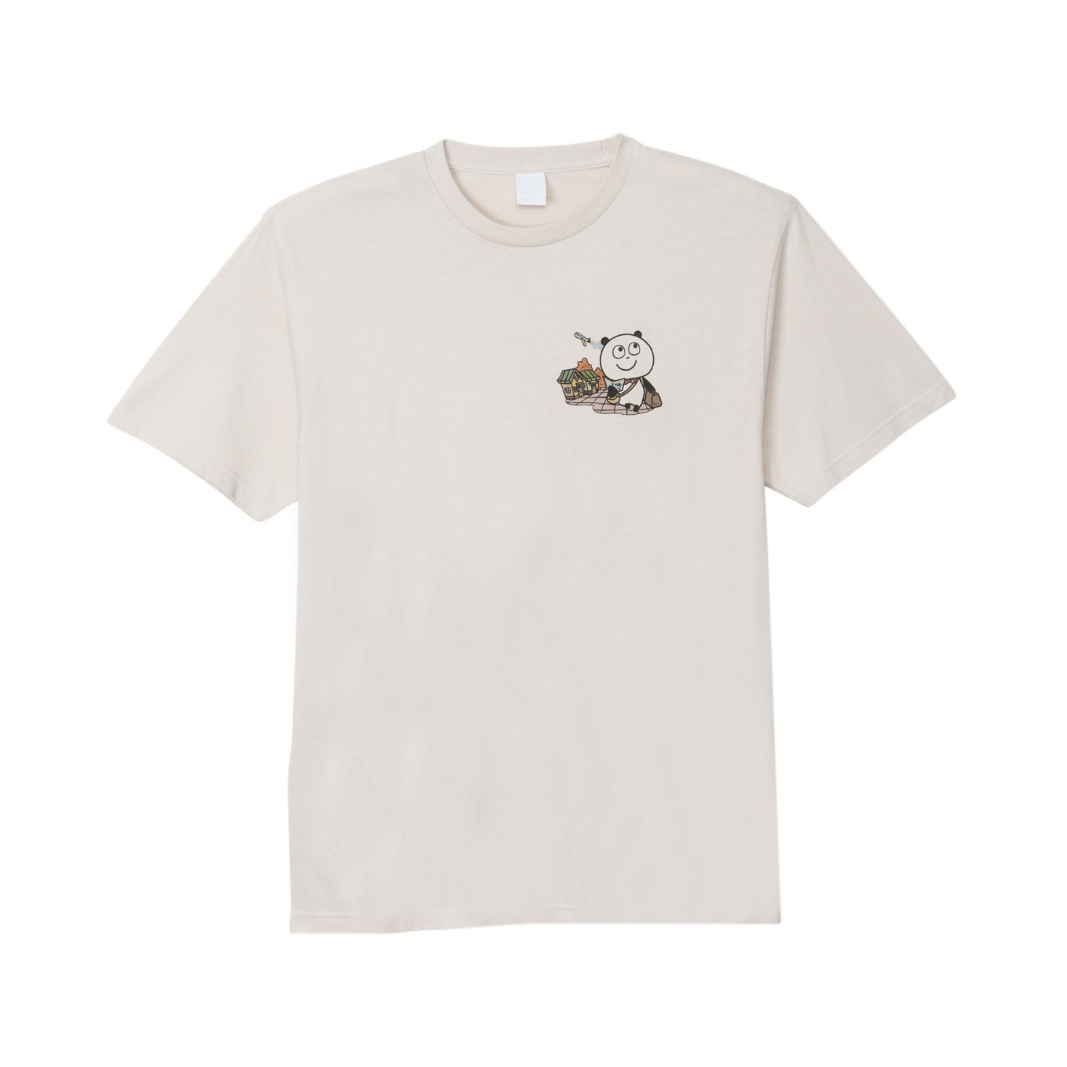 [公式] スタジオUG Tシャツ ごきげんぱんだ ワンポイント