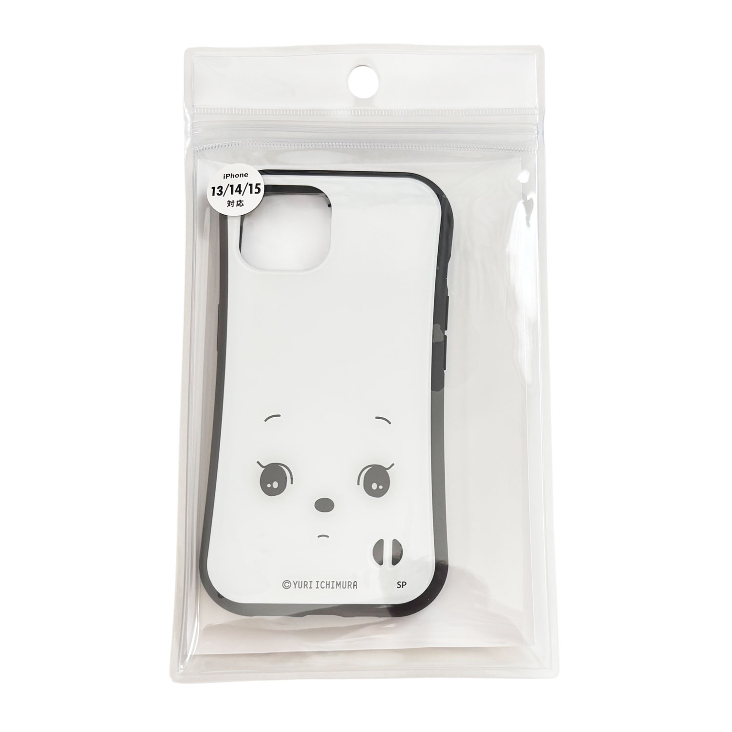 [公式] メーカー直営 なにげないねずみ・シラタマ iPhone13/14/15兼用 iPhoneケース フェイス