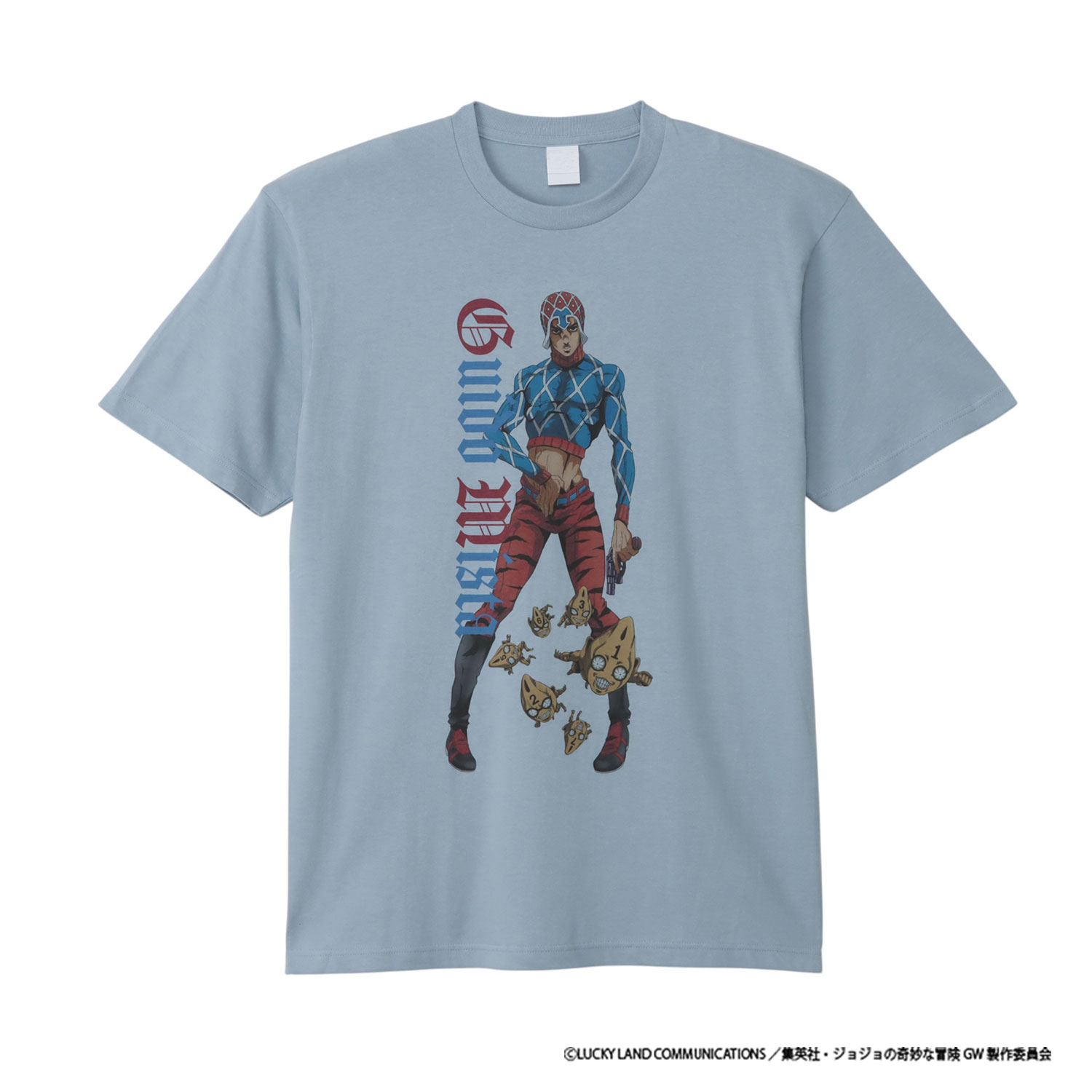 [公式] メーカー直営 アニメ『ジョジョの奇妙な冒険 黄金の風』 Tシャツ グイード・ミスタ