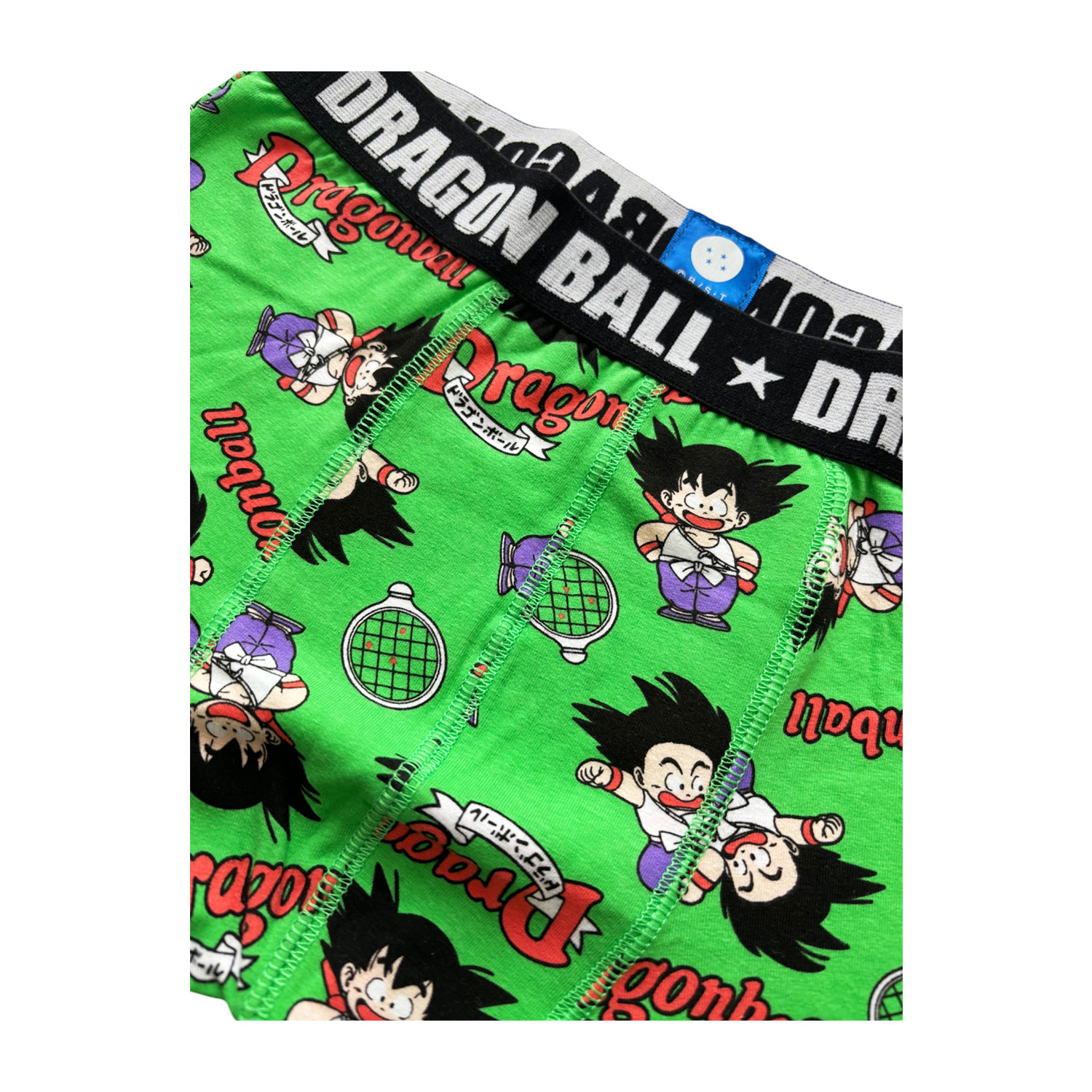 [公式] ドラゴンボール ボクサーパンツ　悟空ロゴ  グリーン