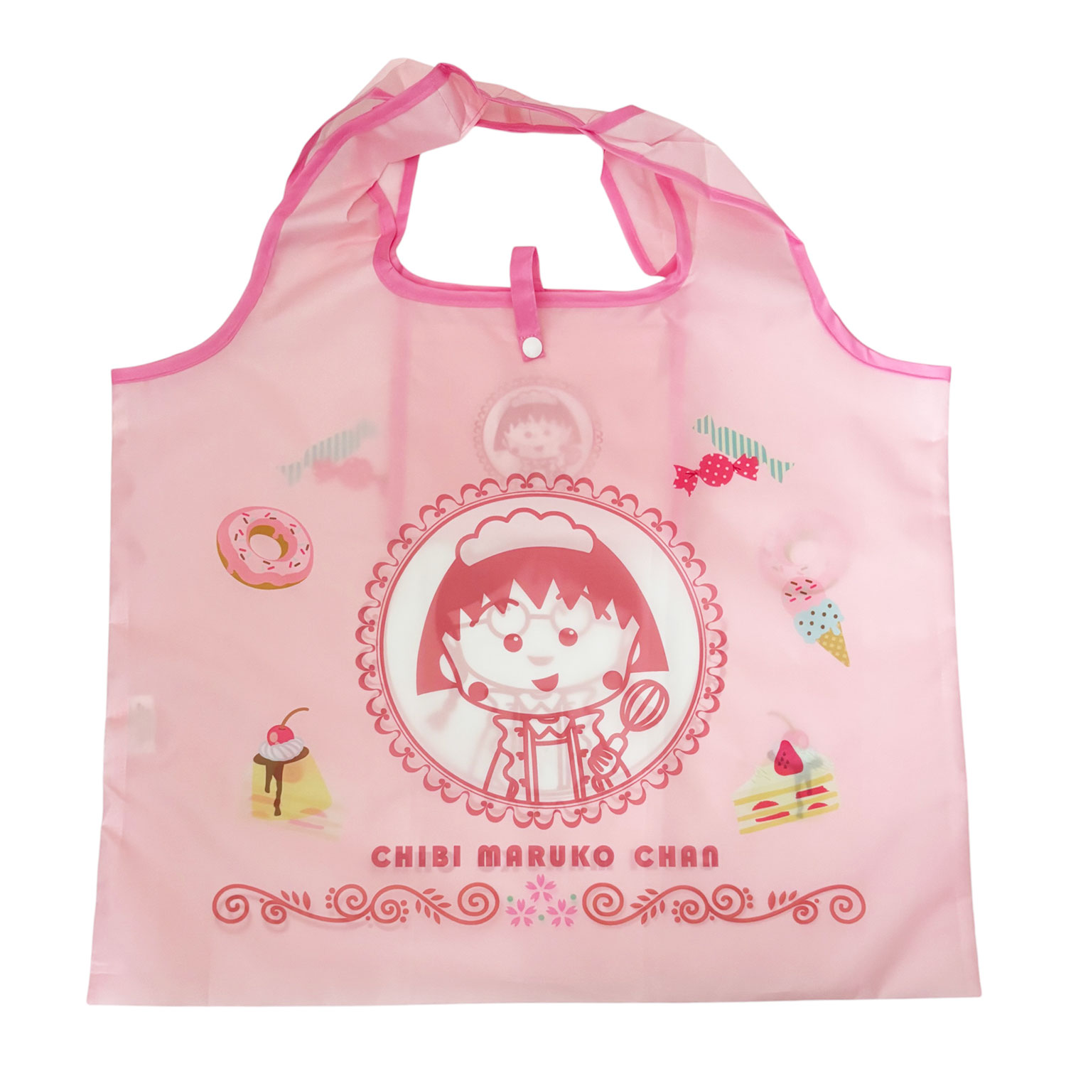 [公式] メーカー直営 ちびまる子ちゃん くるくるショッピングバッグ スイーツ