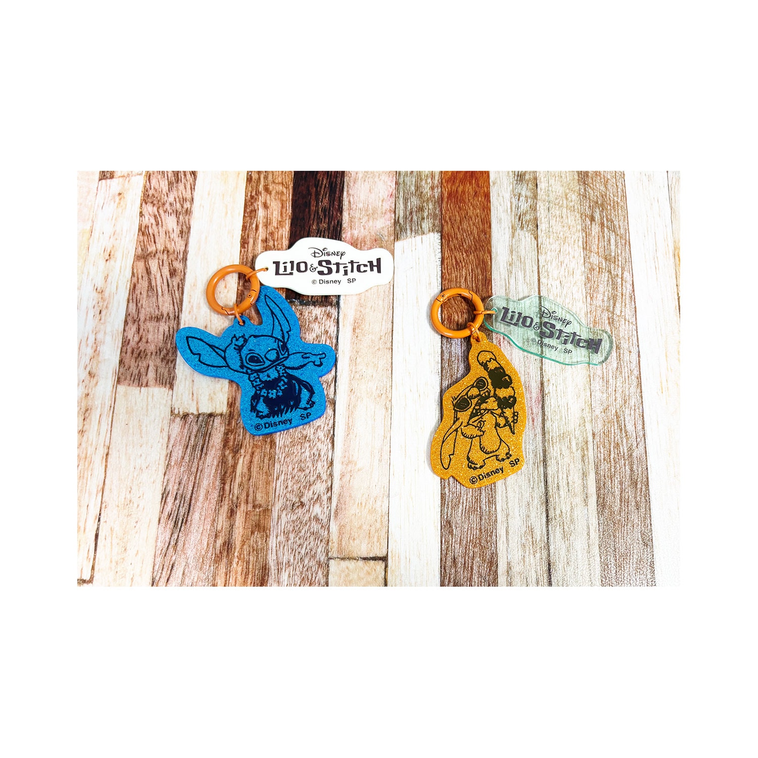 [公式]  ディズニー リロ＆スティッチ アクリルキーホルダー アイスクリーム