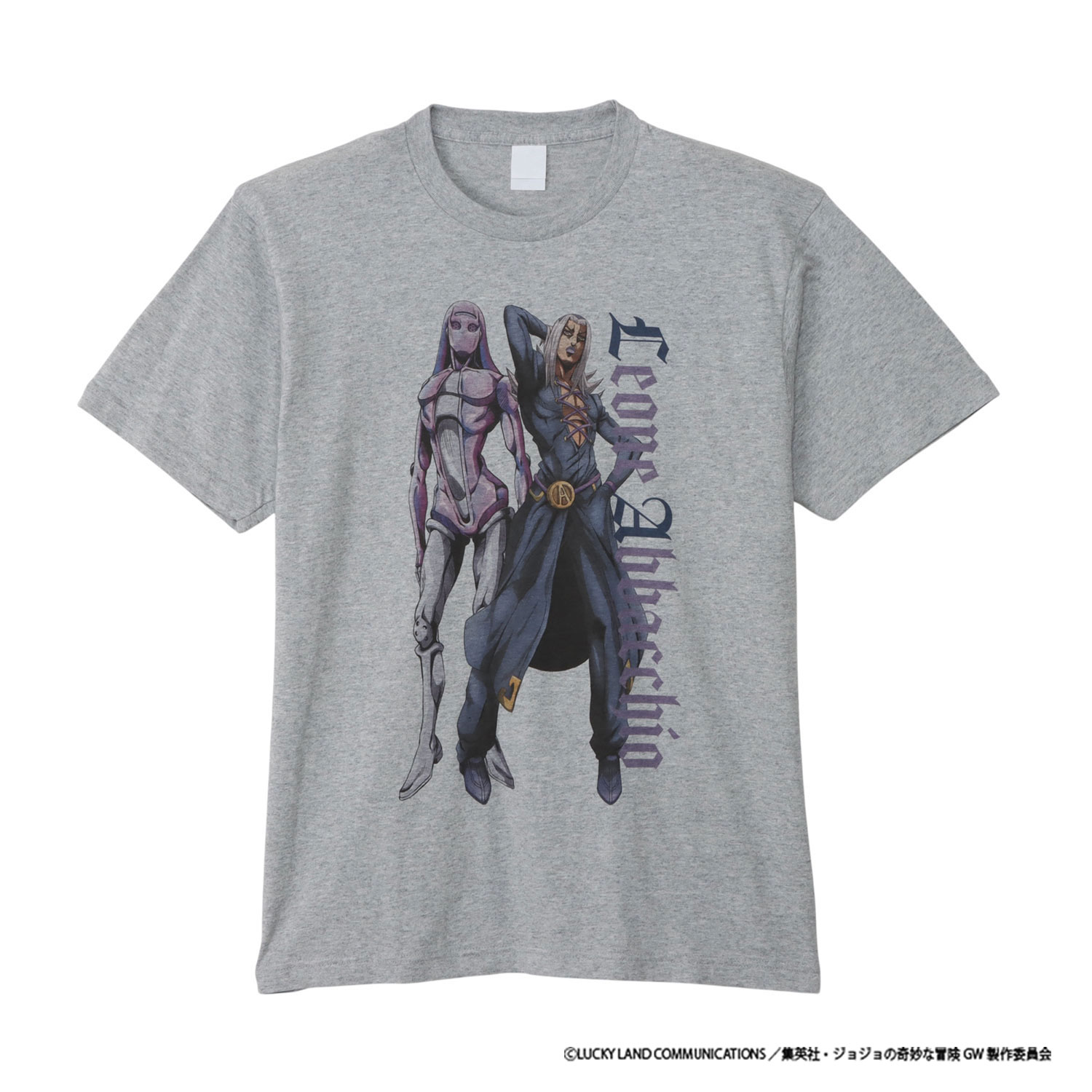 [公式] メーカー直営 アニメ『ジョジョの奇妙な冒険 黄金の風』 Tシャツ レオーネ・アバッキオ