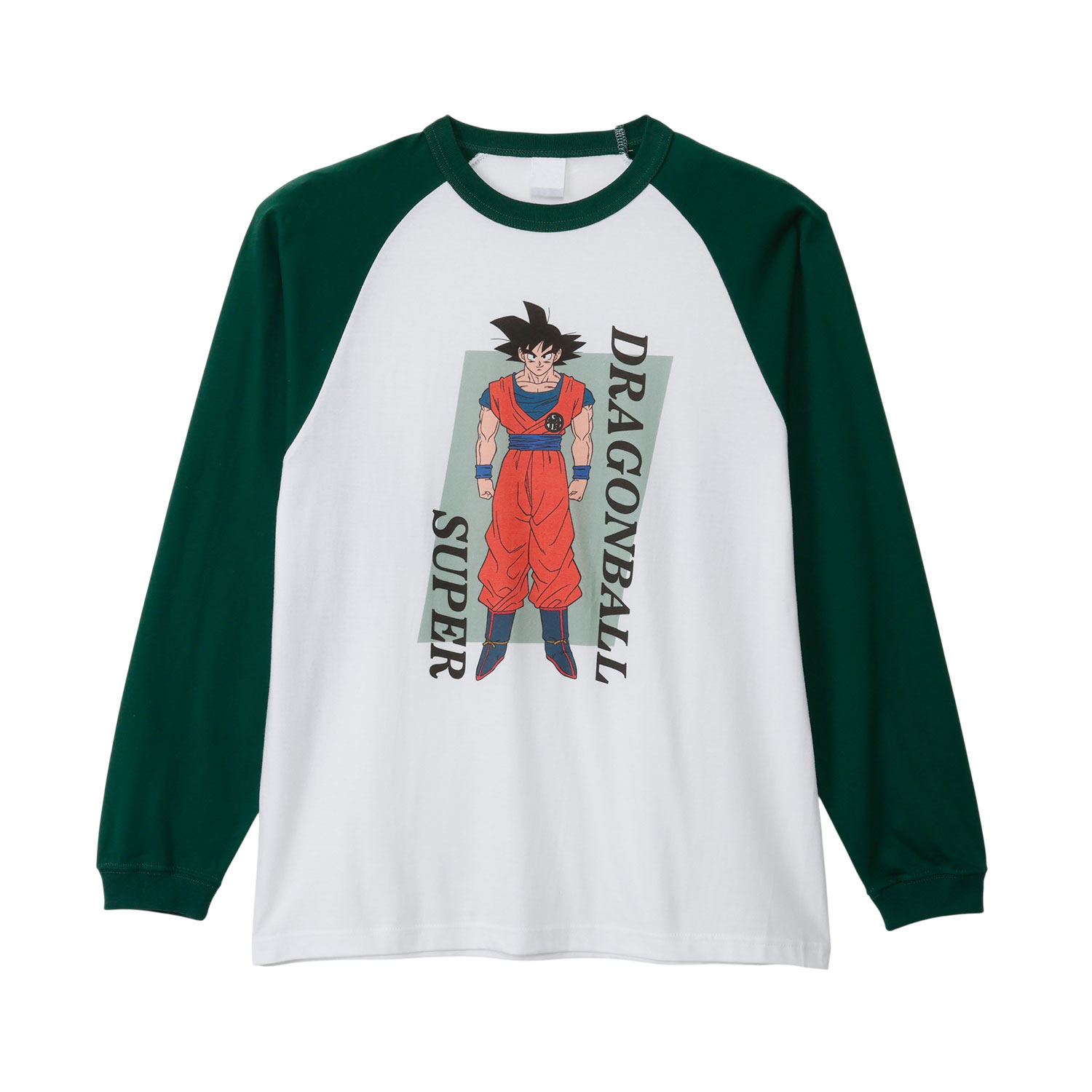 [公式] メーカー直営 ドラゴンボール超 ロングTシャツ 悟空 グリーン