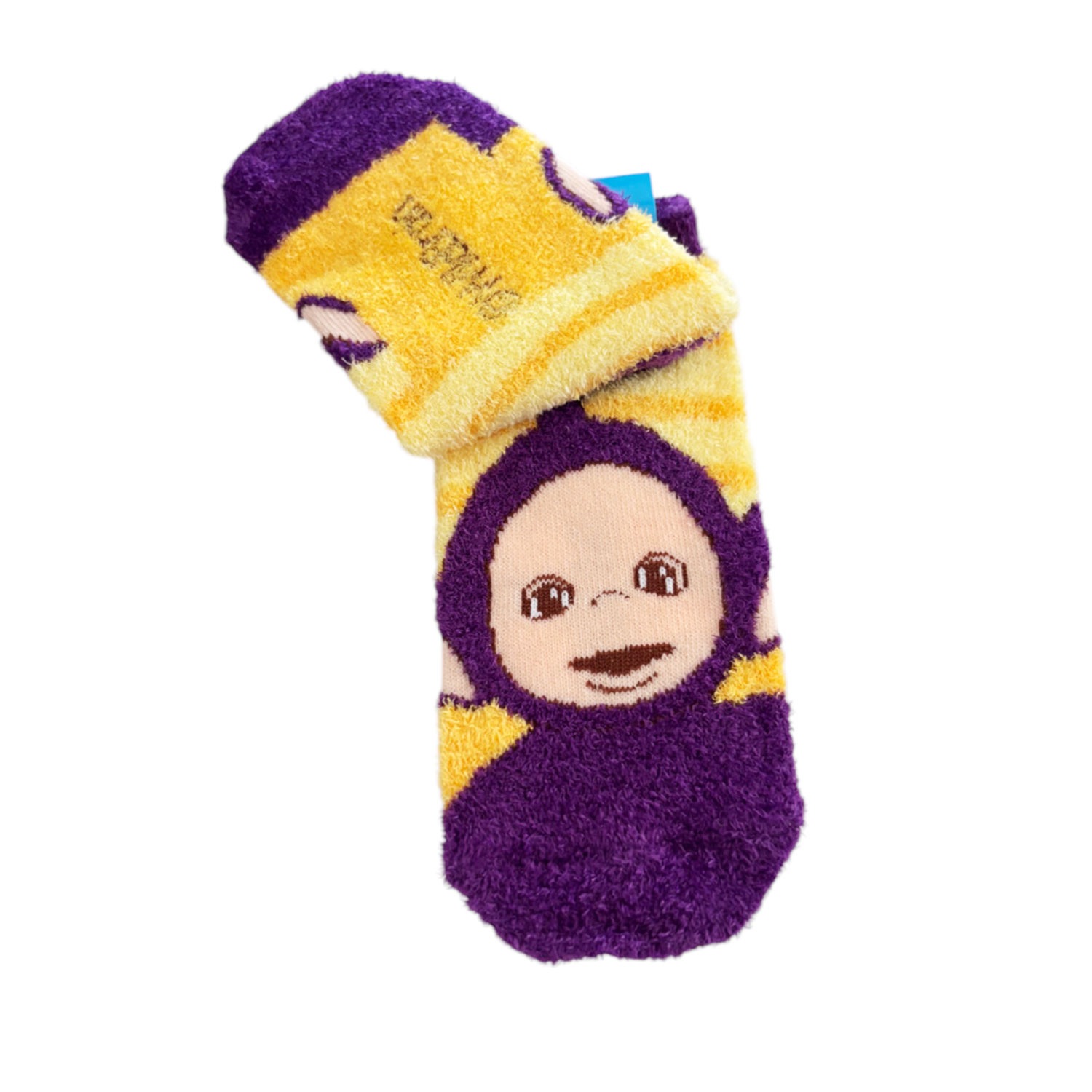 [公式] メーカー直営 テレタビーズ もっこもこソックス (靴下)  ティンキー・ウィンキー