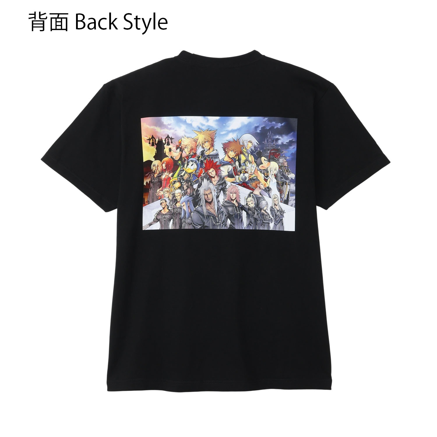 キングダムハーツ　Tシャツ 公式] メーカー直営 ディズニー キングダム ハーツ Tシャツ ／集合